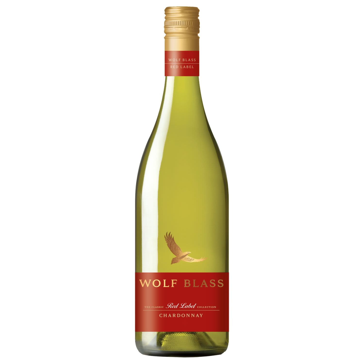 Wolf Blass Red Label Chardonnay 750mL Bottle