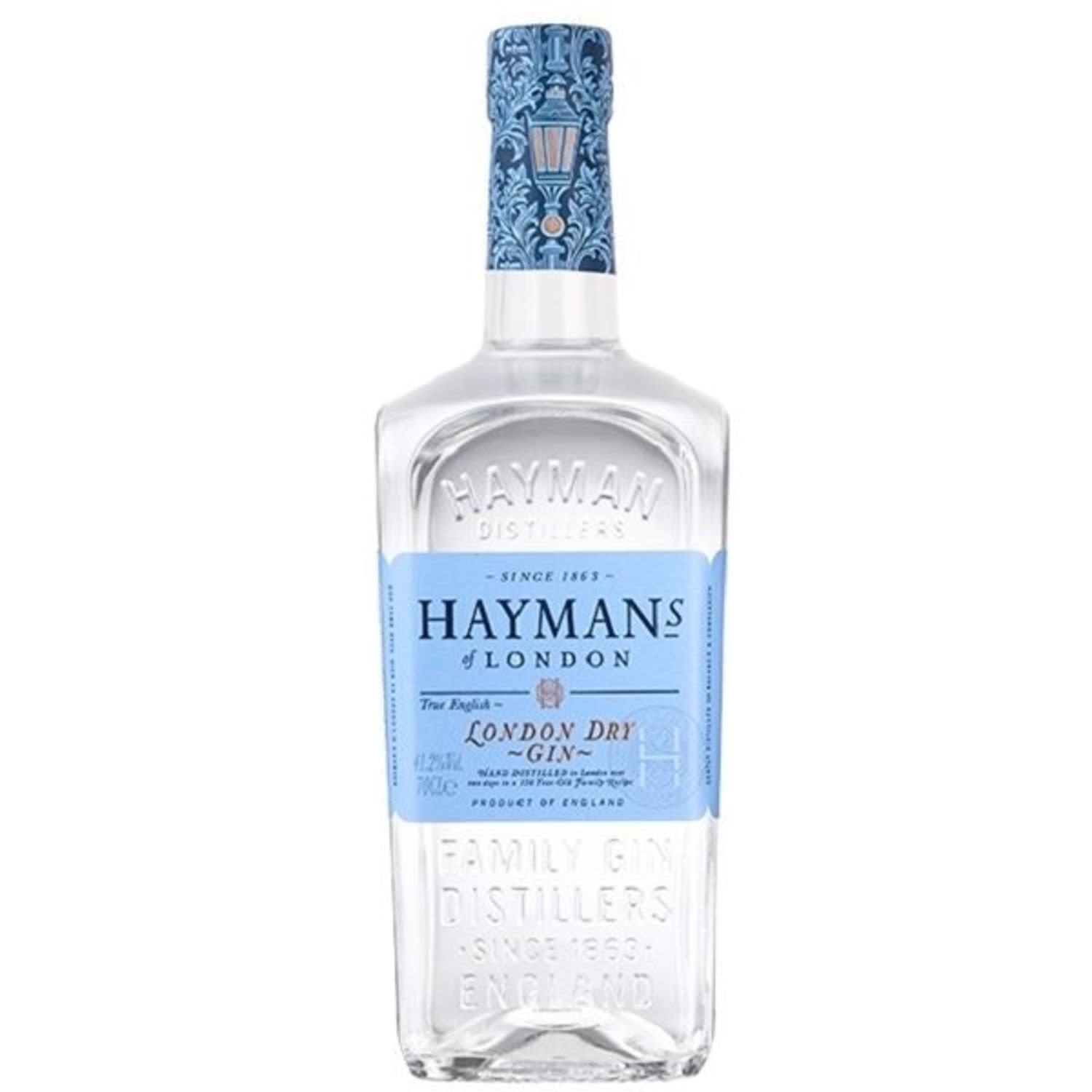 Hayman's London Dry Gin 41.2% 700mL Bottle