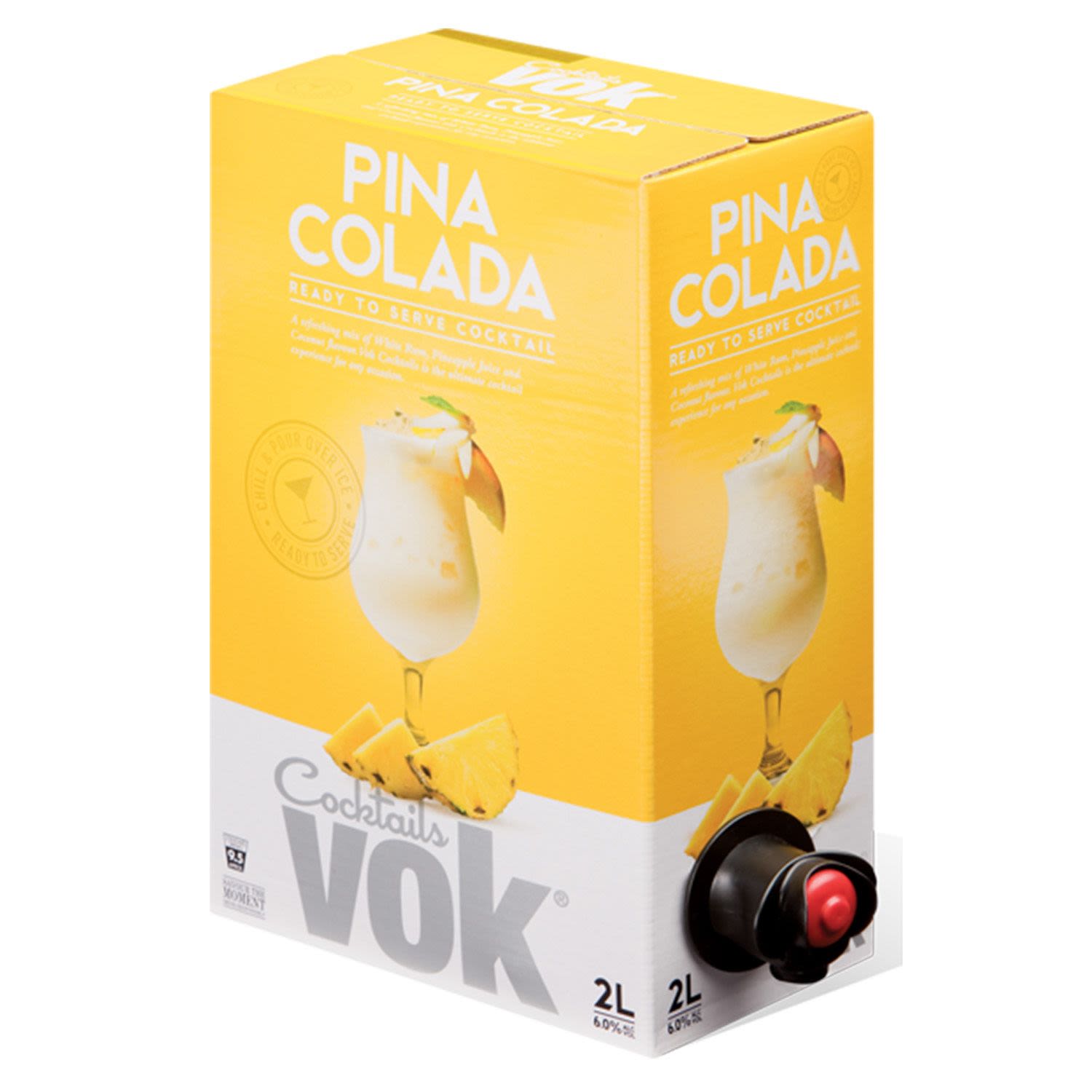 Vok Cocktails Pina Colada Cask 2L Cask