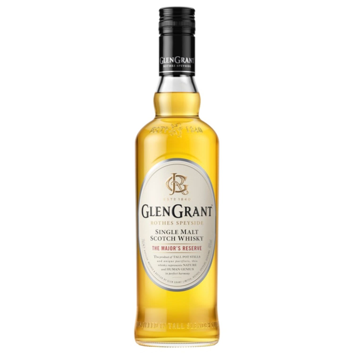 Glen Grant The Major's Reserve Single Malt Scotch Whisky 700mL Bottle