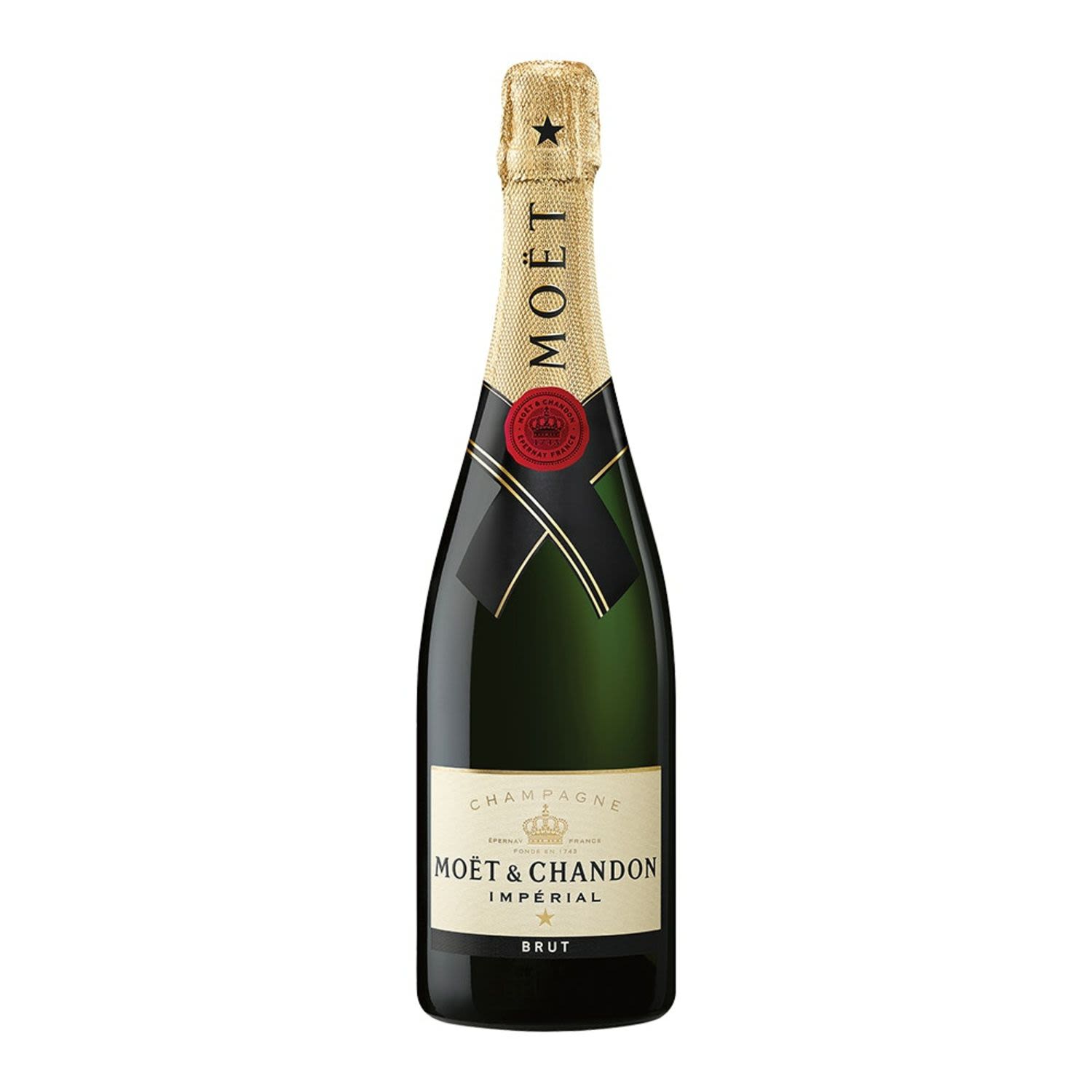 Moët & Chandon Brut Impérial Champagne NV - Moët & Chandon Impérial is the House’s iconic Champagne. It embodies Moët & Chandon’s unique style - a style distinguished by its bright fruitiness, its seductive palate and its elegant maturity.<br /> <br />Alcohol Volume: 12.00%<br /><br />Pack Format: Bottle<br /><br />Standard Drinks: 7.1<br /><br />Pack Type: Bottle<br /><br />Country of Origin: France<br /><br />Region: Champagne<br /><br />Vintage: Non Vintage<br />