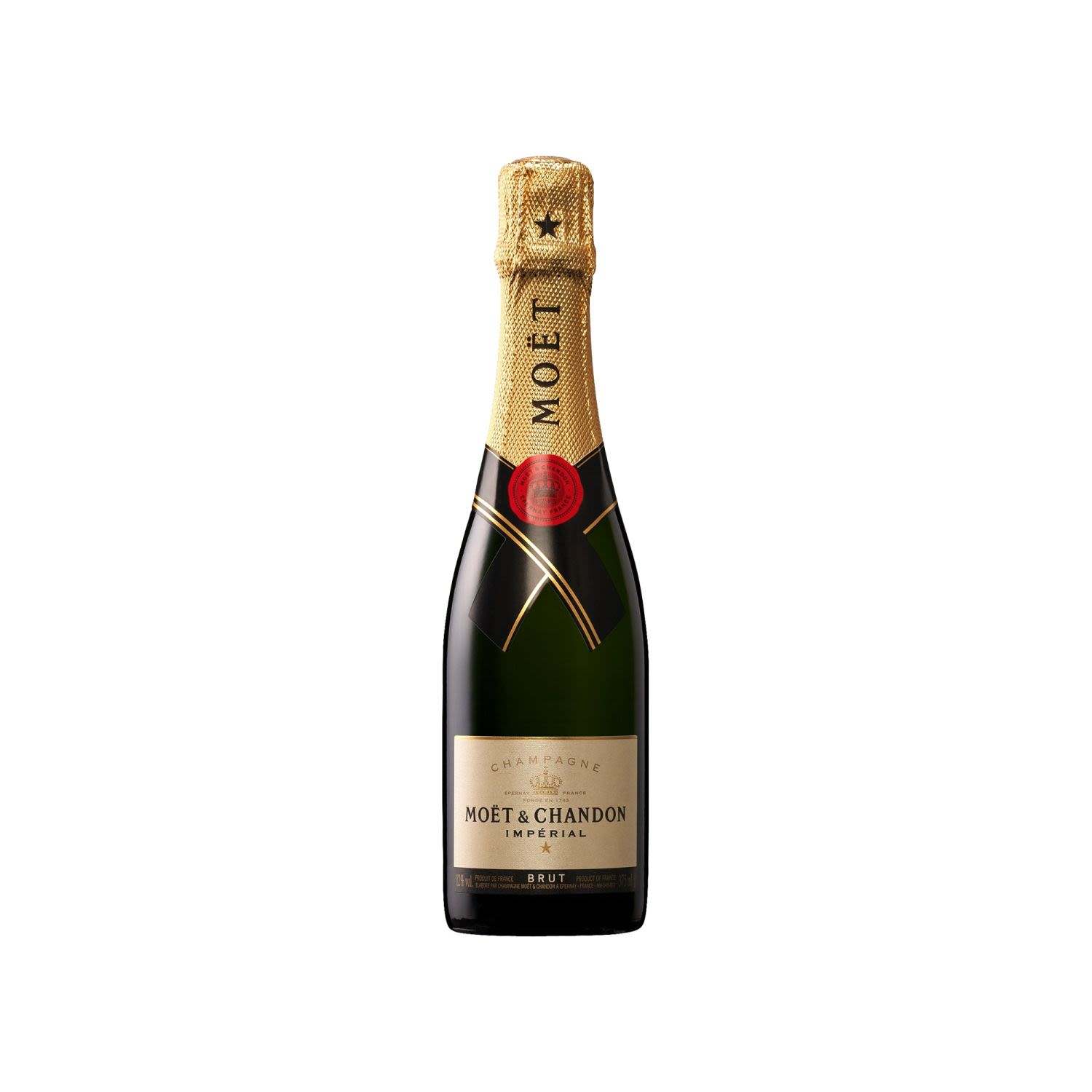 Moët & Chandon Impérial is the House’s iconic Champagne. It embodies Moët & Chandon’s unique style - a style distinguished by its bright fruitiness, its seductive palate and its elegant maturity.<br /> <br />Alcohol Volume: 12.00%<br /><br />Pack Format: Bottle<br /><br />Standard Drinks: 3.6<br /><br />Pack Type: Bottle<br /><br />Country of Origin: France<br /><br />Region: Champagne<br /><br />Vintage: Non Vintage<br />