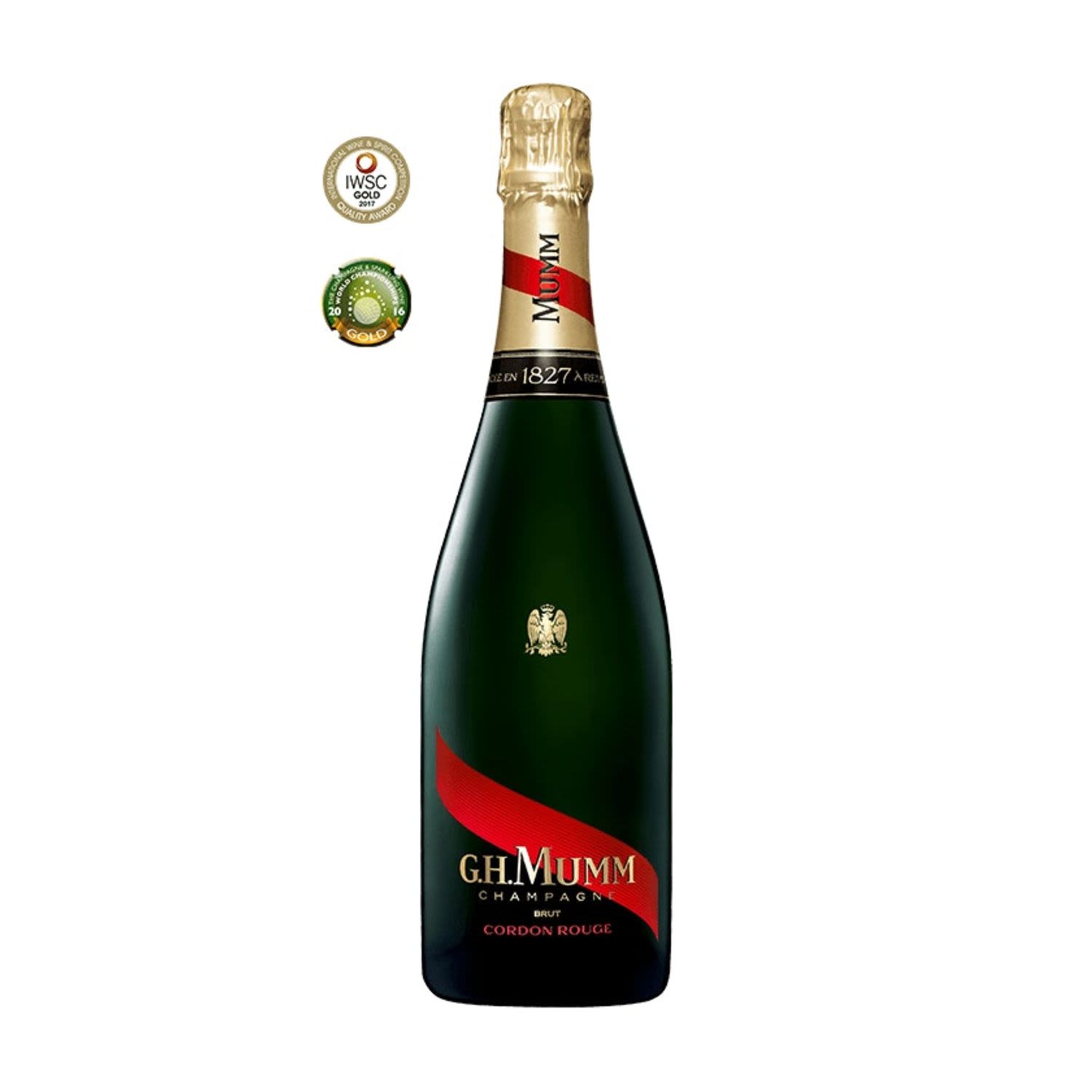 Mumm Mumm Cord Rouge Champagne NV 750mL Bottle, 750 Millilitre 