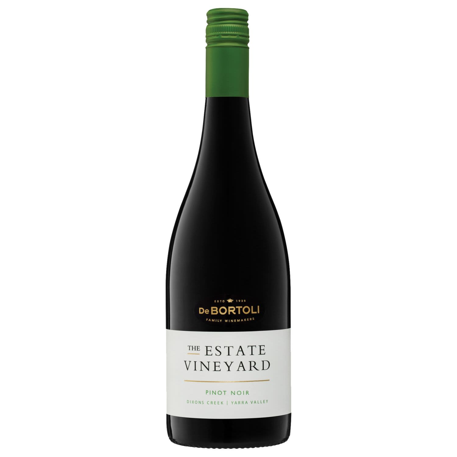 De Bortoli Estate Grown Yarra Valley Pinot Noir<br /> <br />Alcohol Volume: 13.50%<br /><br />Pack Format: Bottle<br /><br />Standard Drinks: 8</br /><br />Pack Type: Bottle<br /><br />Country of Origin: Australia<br /><br />Region: Yarra Valley<br /><br />Vintage: '2017<br />