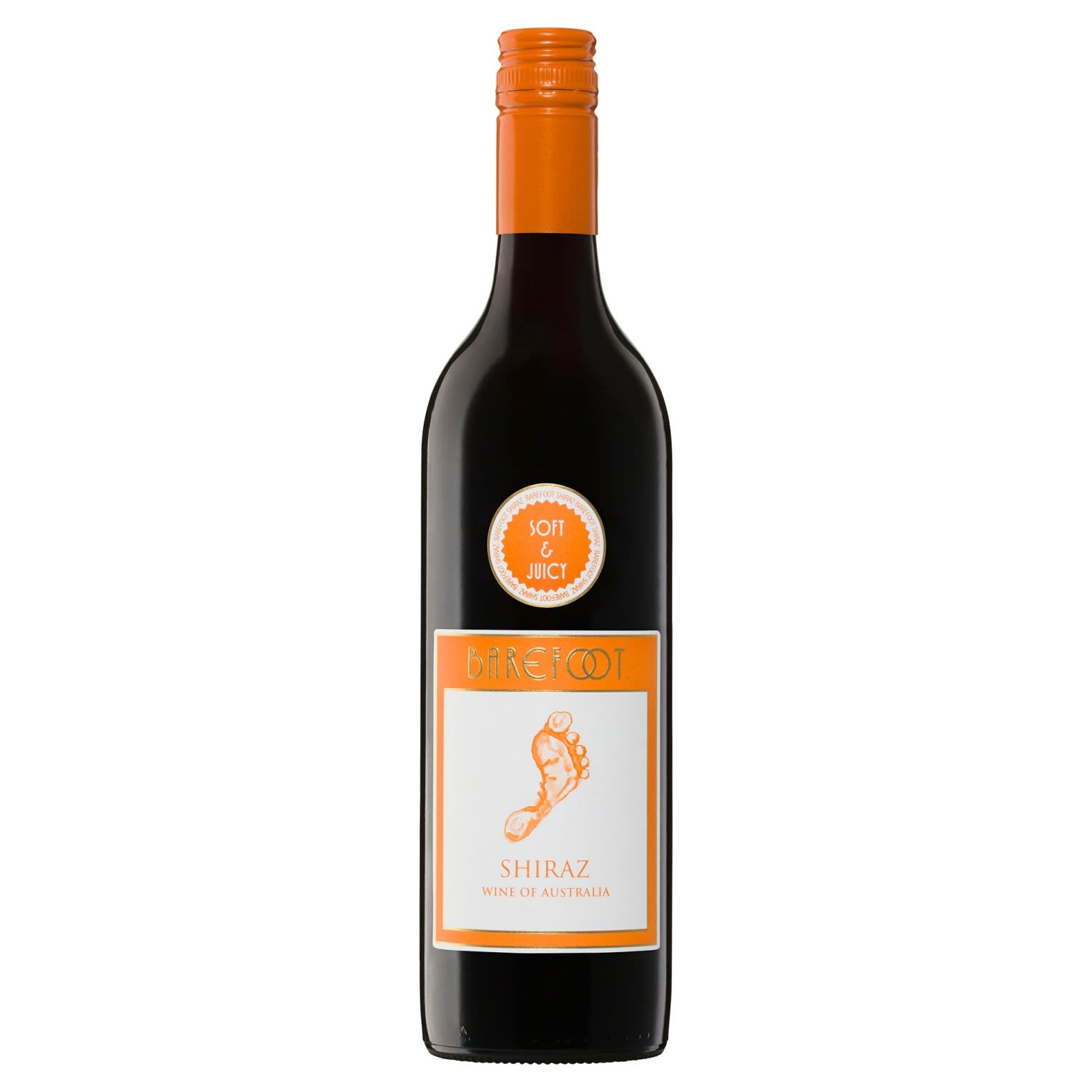Barefoot Shiraz 750mL Bottle
