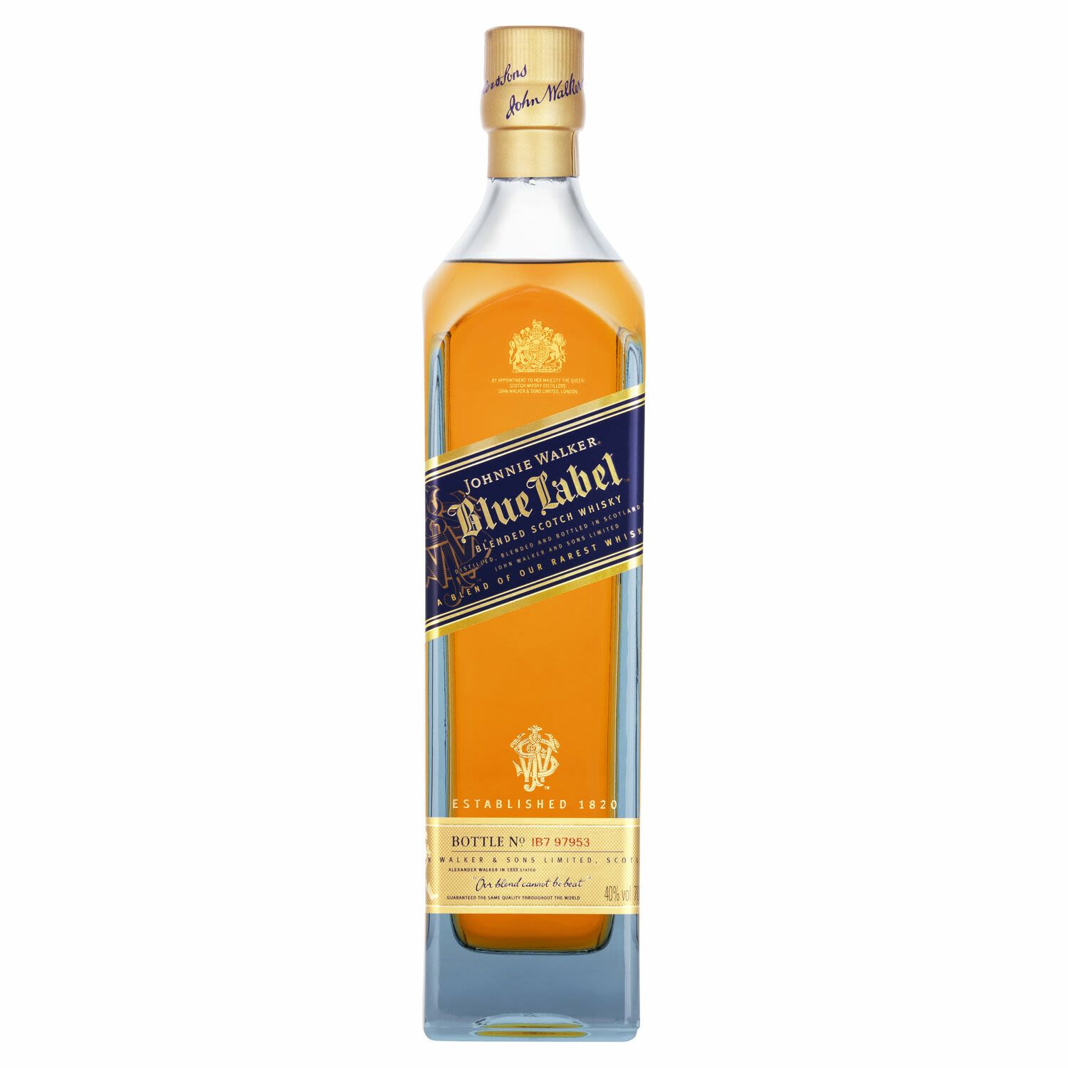 Johnnie Walker Blue Tiffany Scotch Whisky 700mL