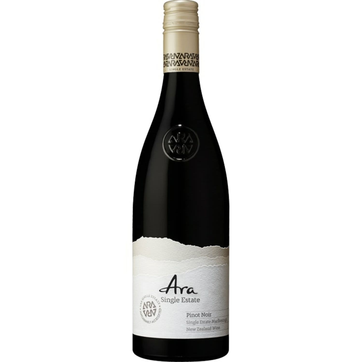 Ara Single Estate Pinot Noir 750mL Bottle