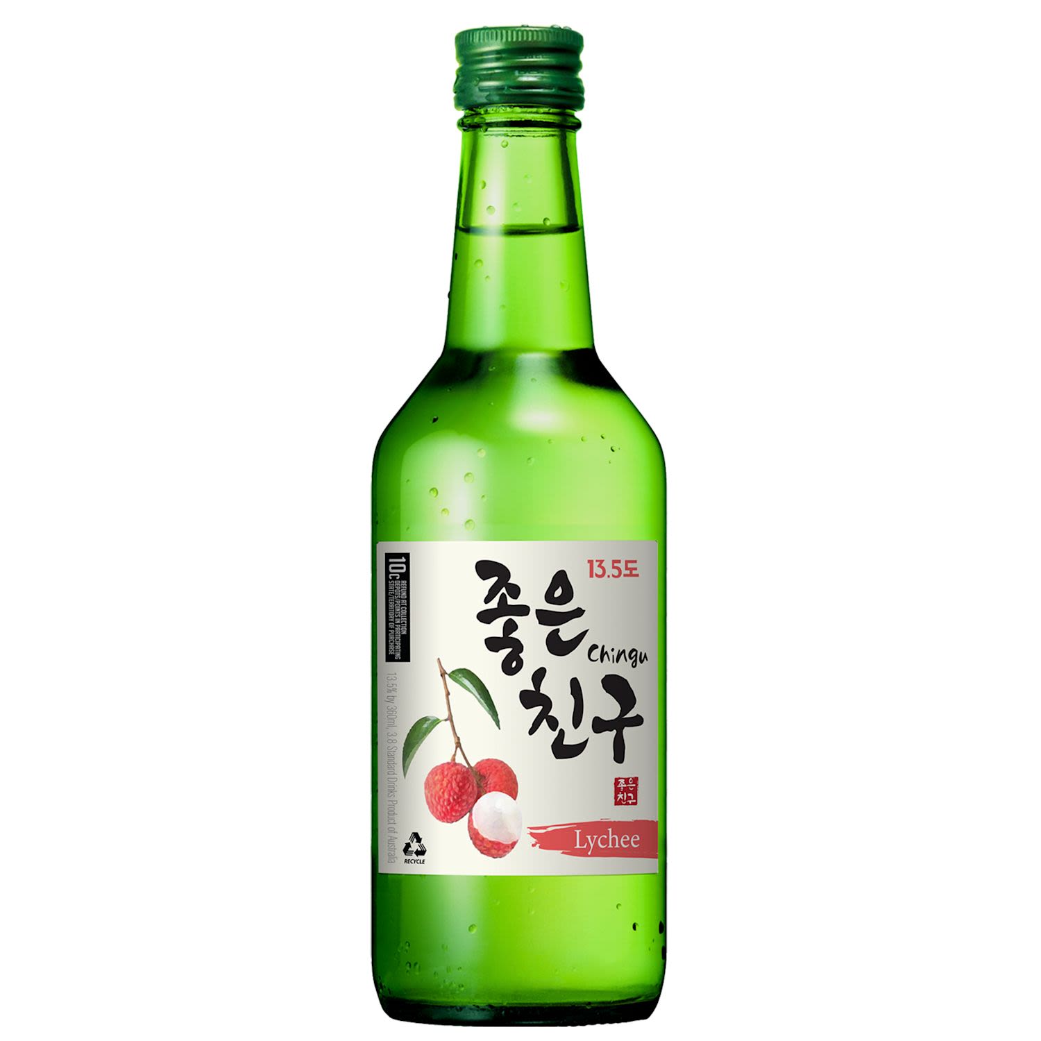 Chingu Lychee Soju 360mL Bottle