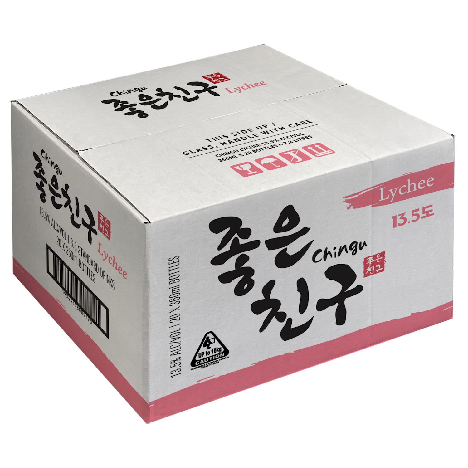 Chingu Lychee Soju 20*360mL