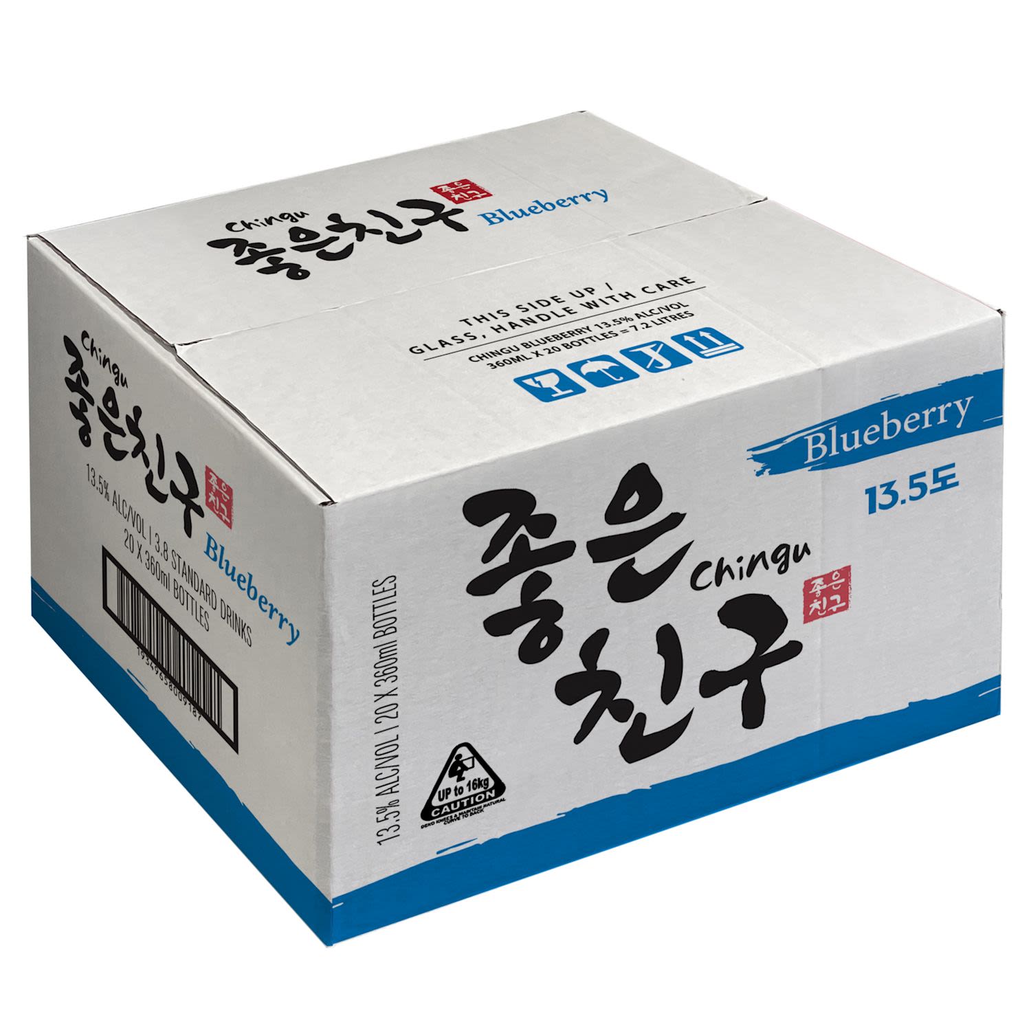 Chingu Blueberry Soju 20*360mL