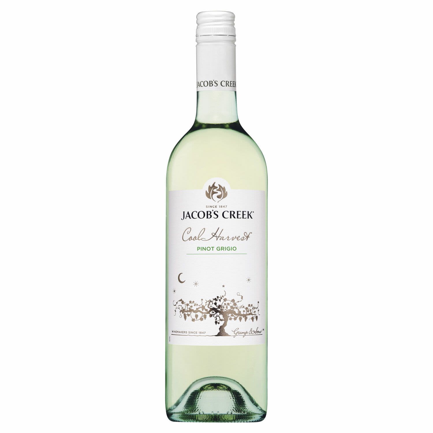 Jacob's Creek Cool Harvest Pinot Grigio 750mL Bottle