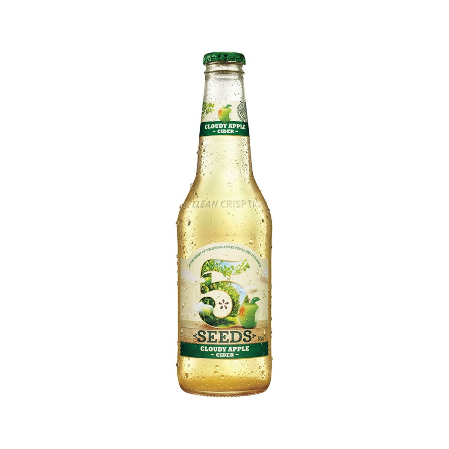 Made using cloudy apple juice which enhances its distinct taste thatâ€™s like green apples. Well rounded tartness, with a fresh and fruity finish.<br /> <br />Alcohol Volume: 5.00%<br /><br />Pack Format: Bottle<br /><br />Standard Drinks: 1.4</br /><br />Pack Type: Bottle<br /><br />Country of Origin: Australia<br />