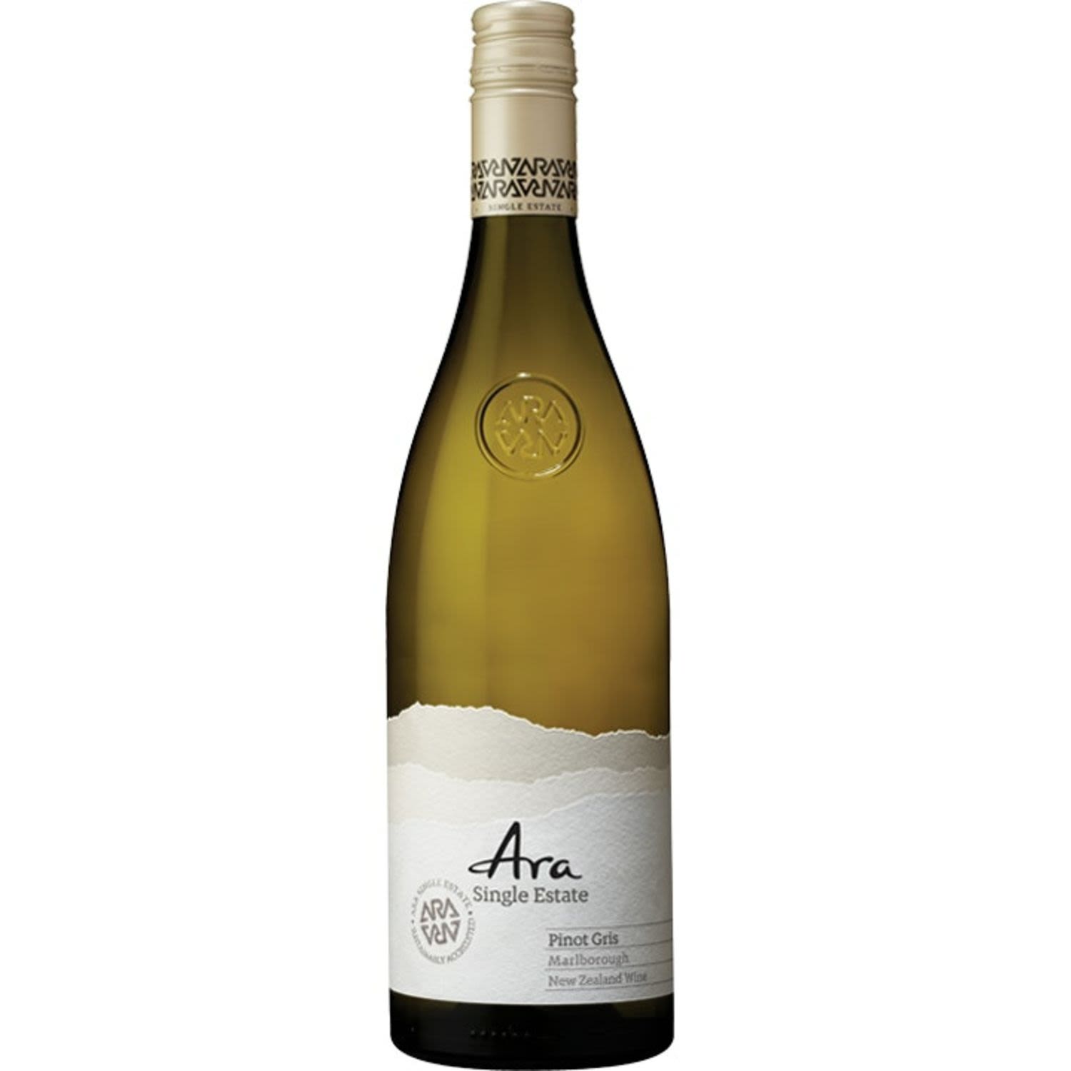 Ara Single Estate Pinot Gris 750mL Bottle