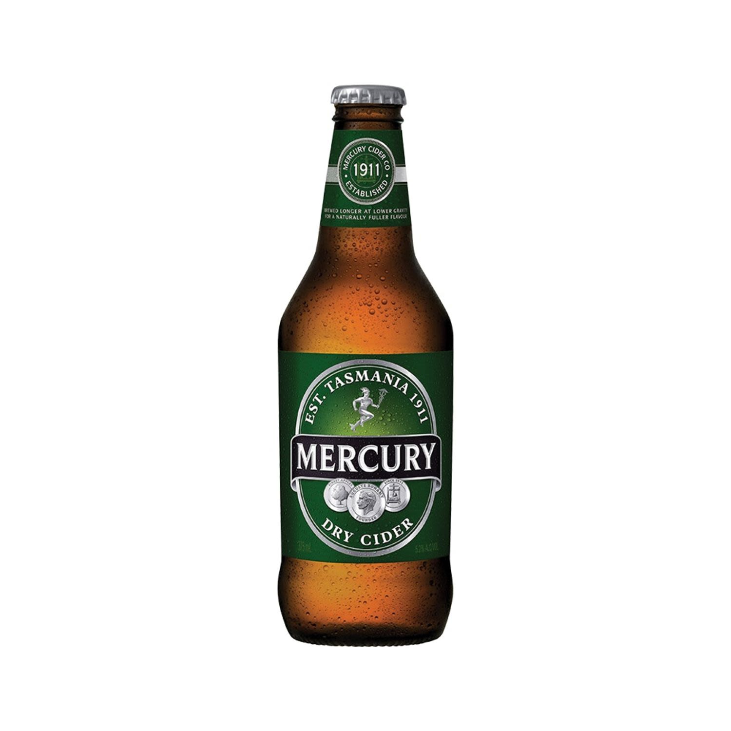 Fresh green apples with clean dry finish and those pure Tasmanian waters show through on the palate. Underrated dry Cider from the apple aisle. Drink cold in a big glass.<br /> <br />Alcohol Volume: 5.20%<br /><br />Pack Format: Bottle<br /><br />Standard Drinks: 1.5</br /><br />Pack Type: Bottle<br /><br />Country of Origin: Australia<br />
