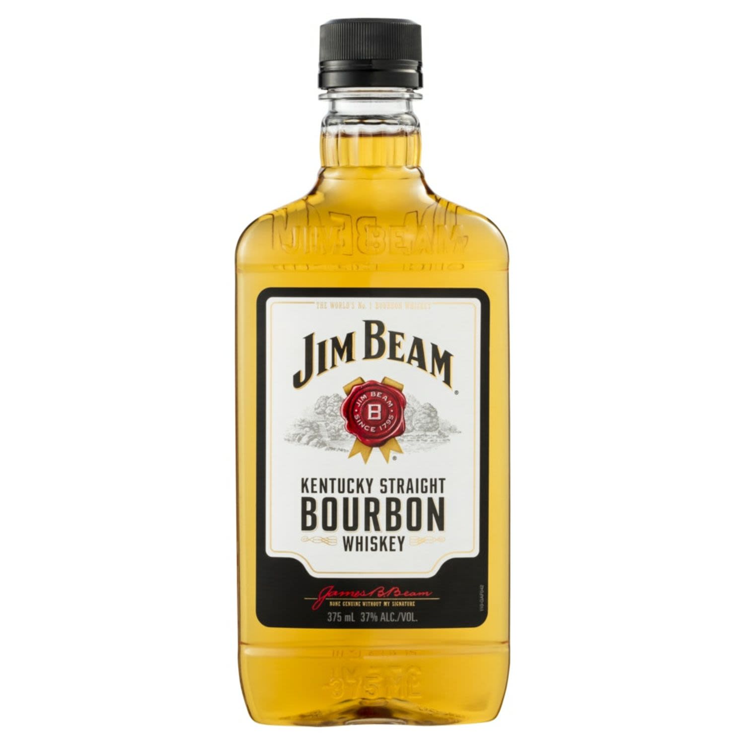 Jim Beam White Label Plastic 375mL Bottle