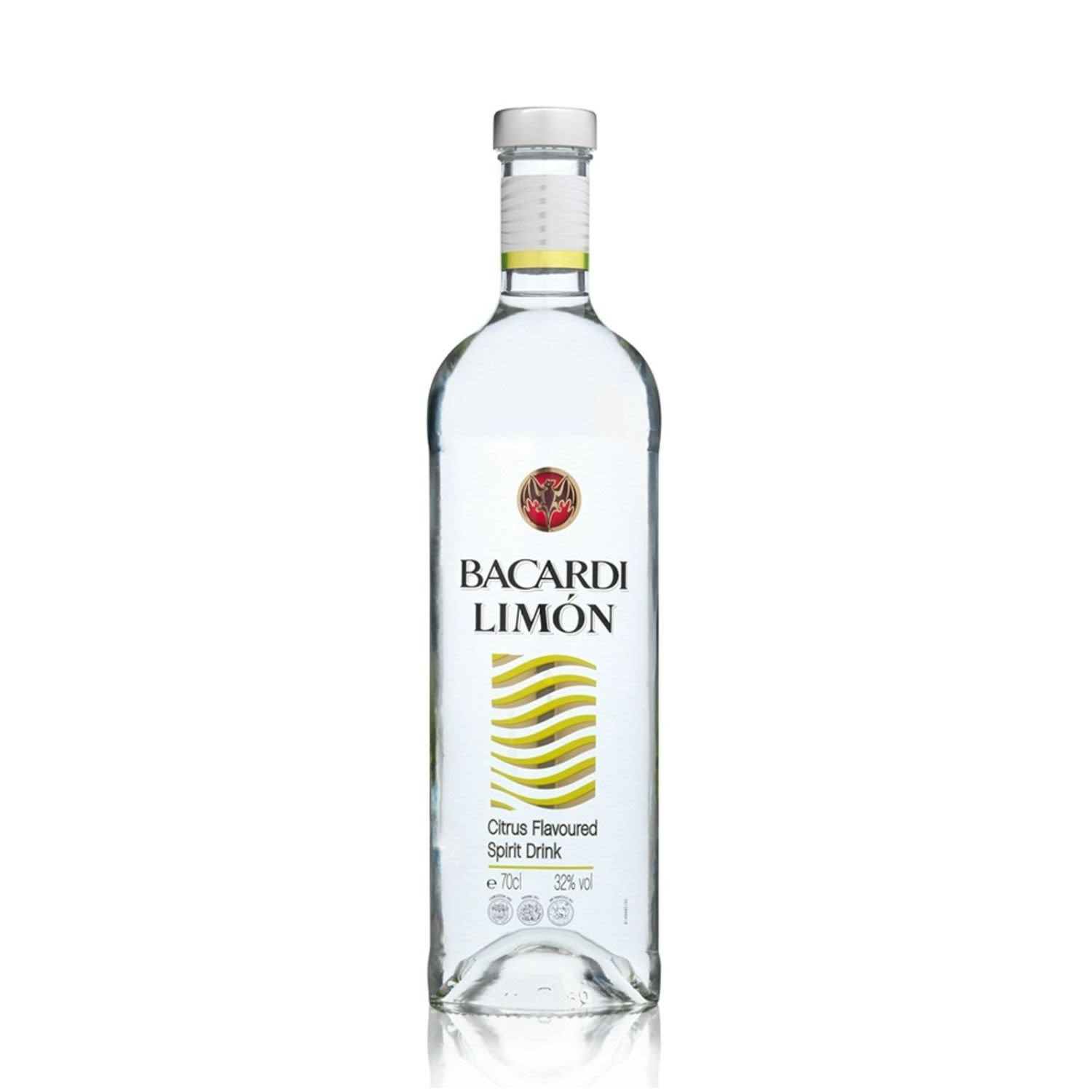 Bacardi Rum Limon 700mL Bottle