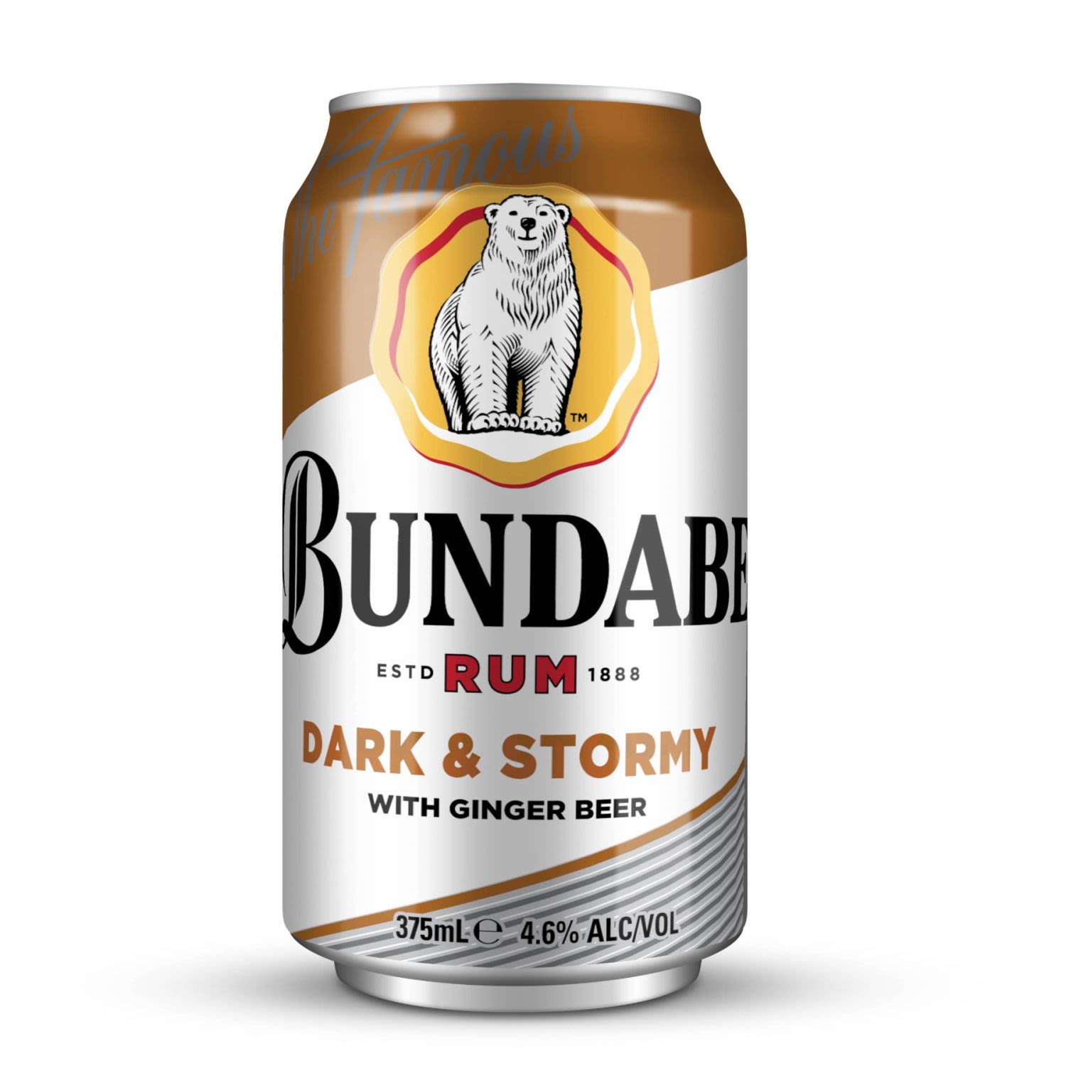 Bundaberg Rum Dark & Stormy Can 375mL