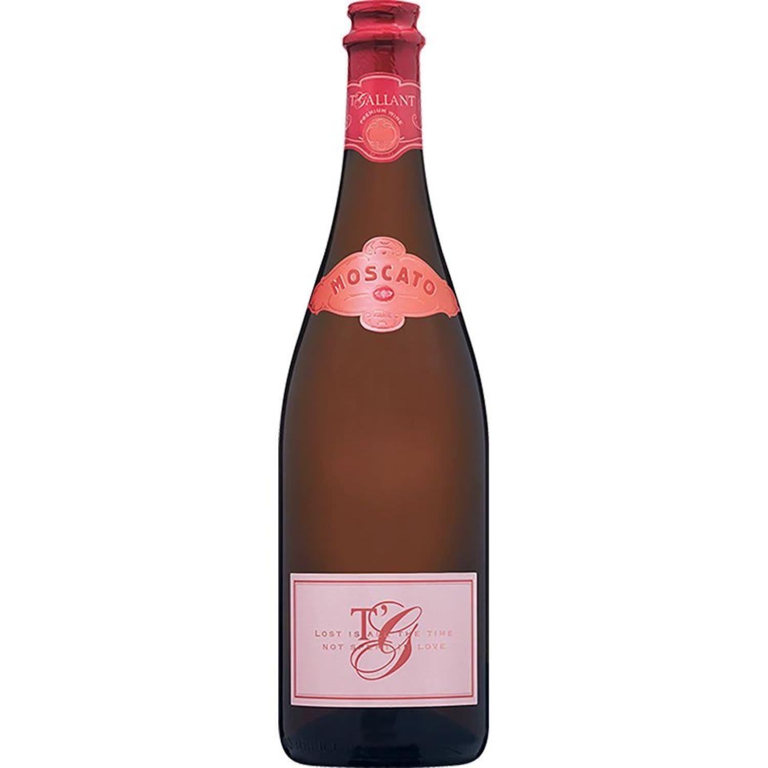 T'Gallant Crown Seal Pink Moscato NV 750mL Bottle