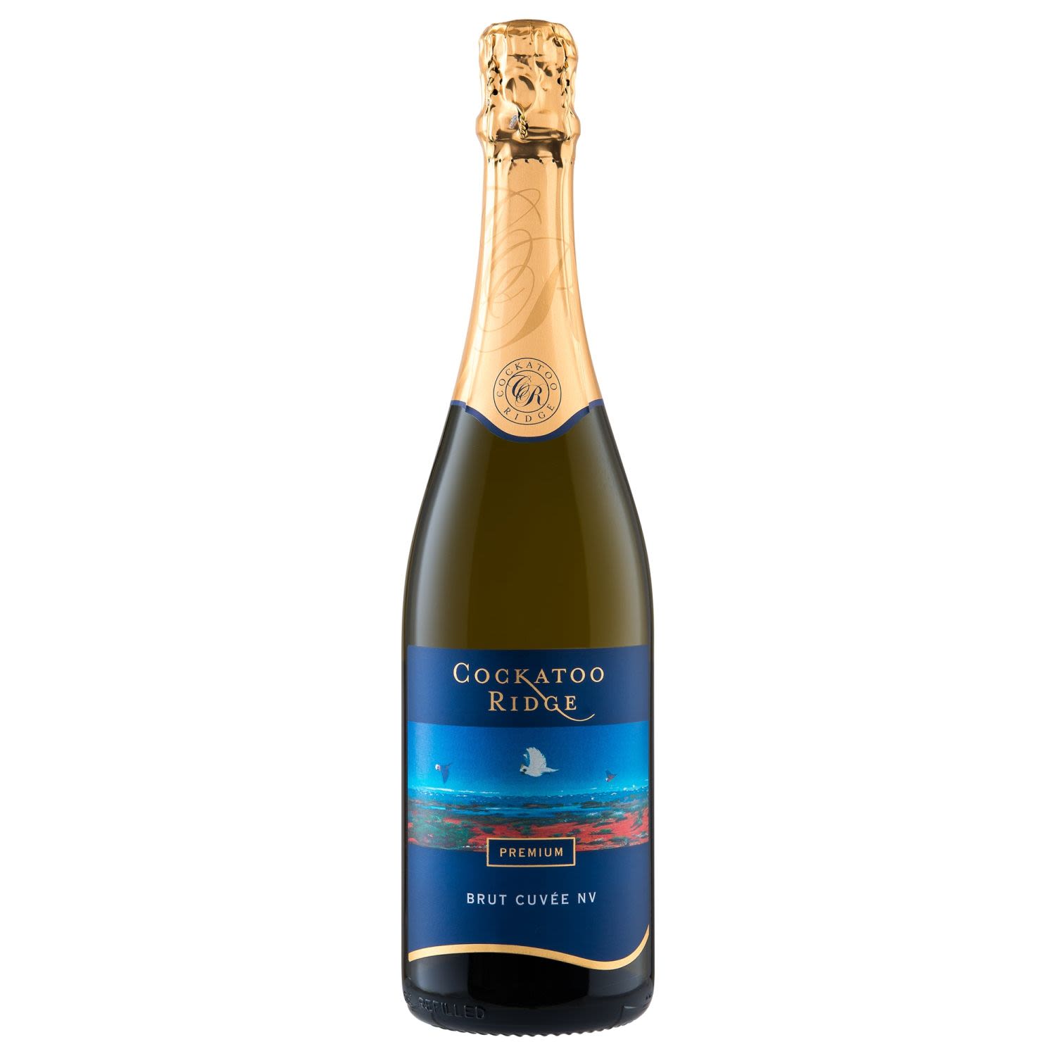 Cockatoo Ridge Sparkling Brut Cuvee NV 750mL Bottle