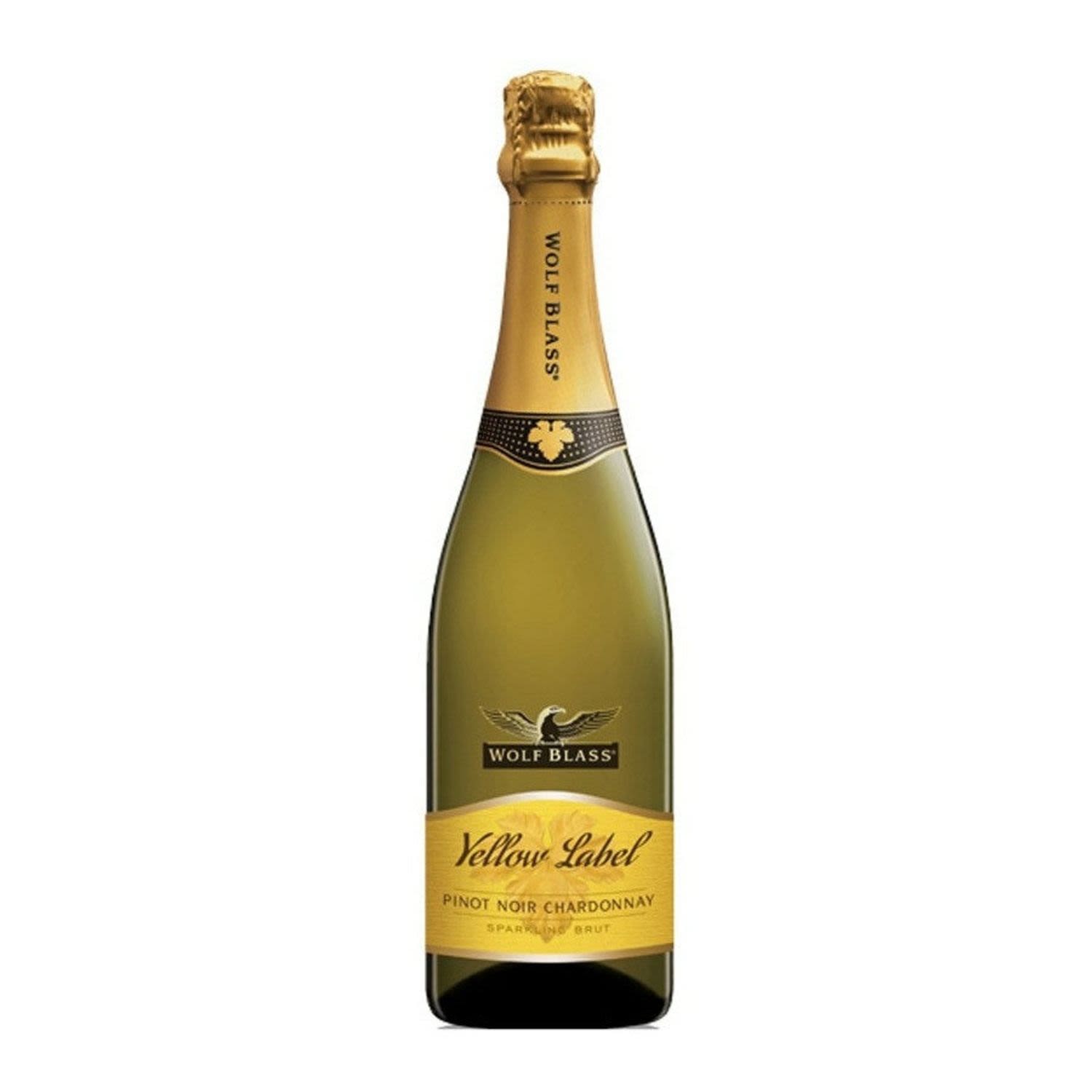 Wolf Blass Yellow Label Pinot Noir Chardonnay 750mL Bottle