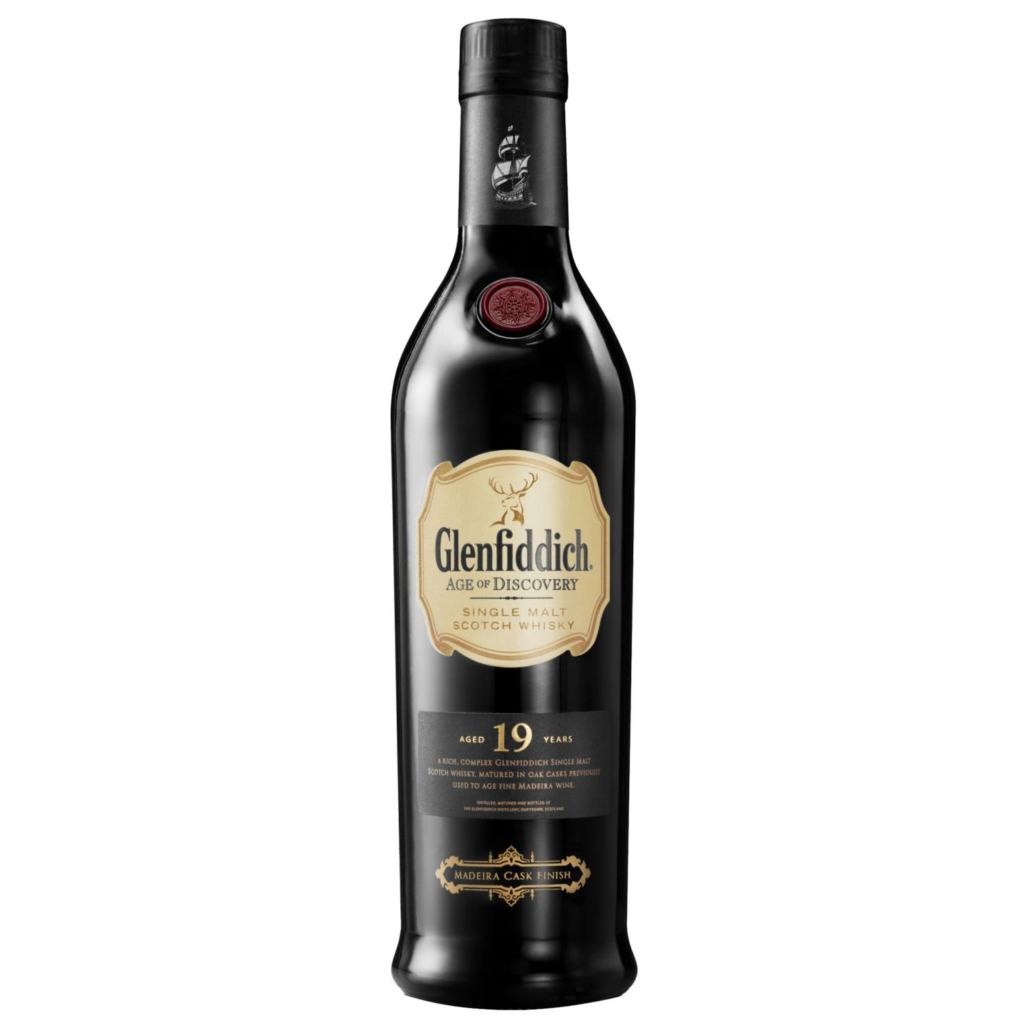 Glenfiddich Age of Discovery 19 Year Old Single Malt Scotch Whisky 700mL Bottle