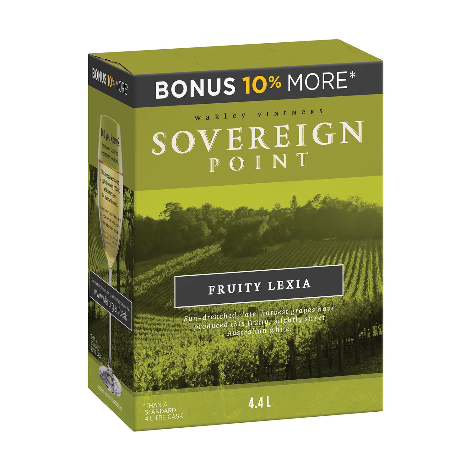 Sovereign Point Fruity Lexia Cask 4.4L