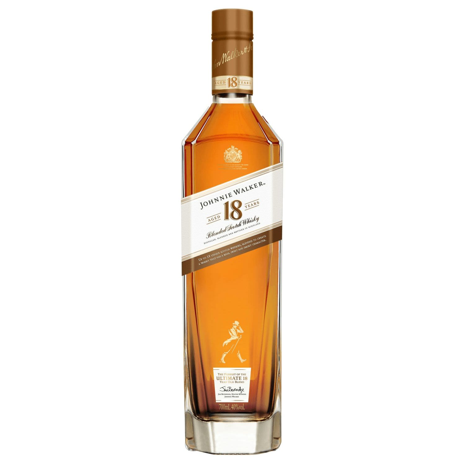 Johnnie Walker 18 Year Old Blended Scotch Whisky 700mL Bottle