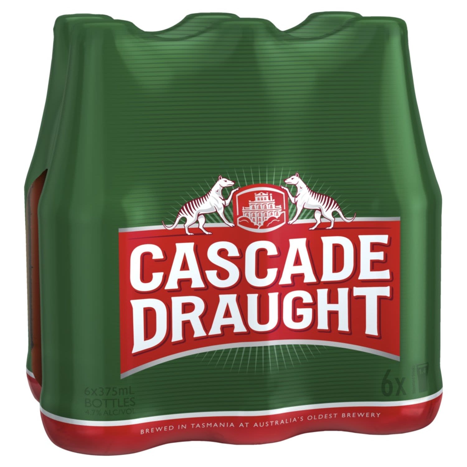 Cascade Draught Bottle 375mL 6 Pack