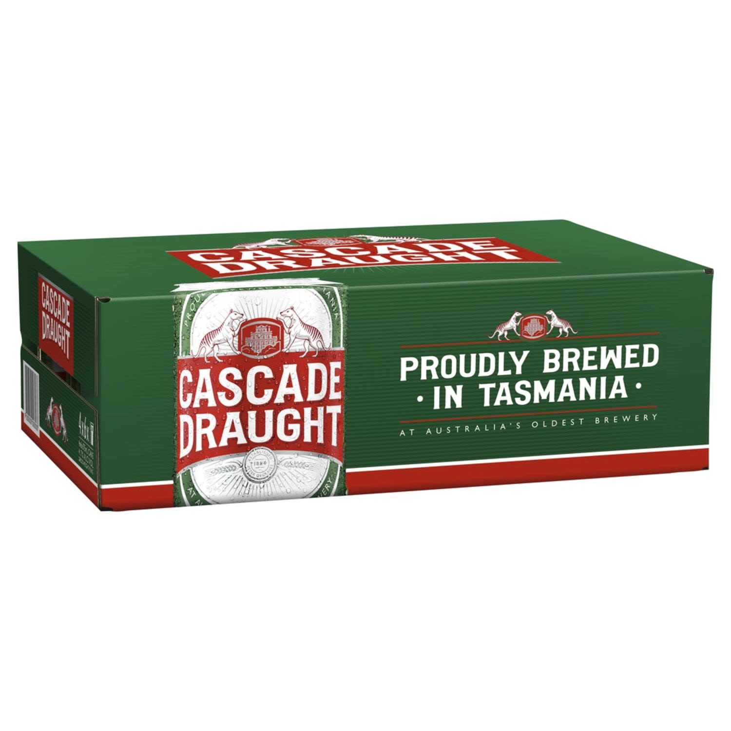 Cascade Draught Can 375mL 24 Pack