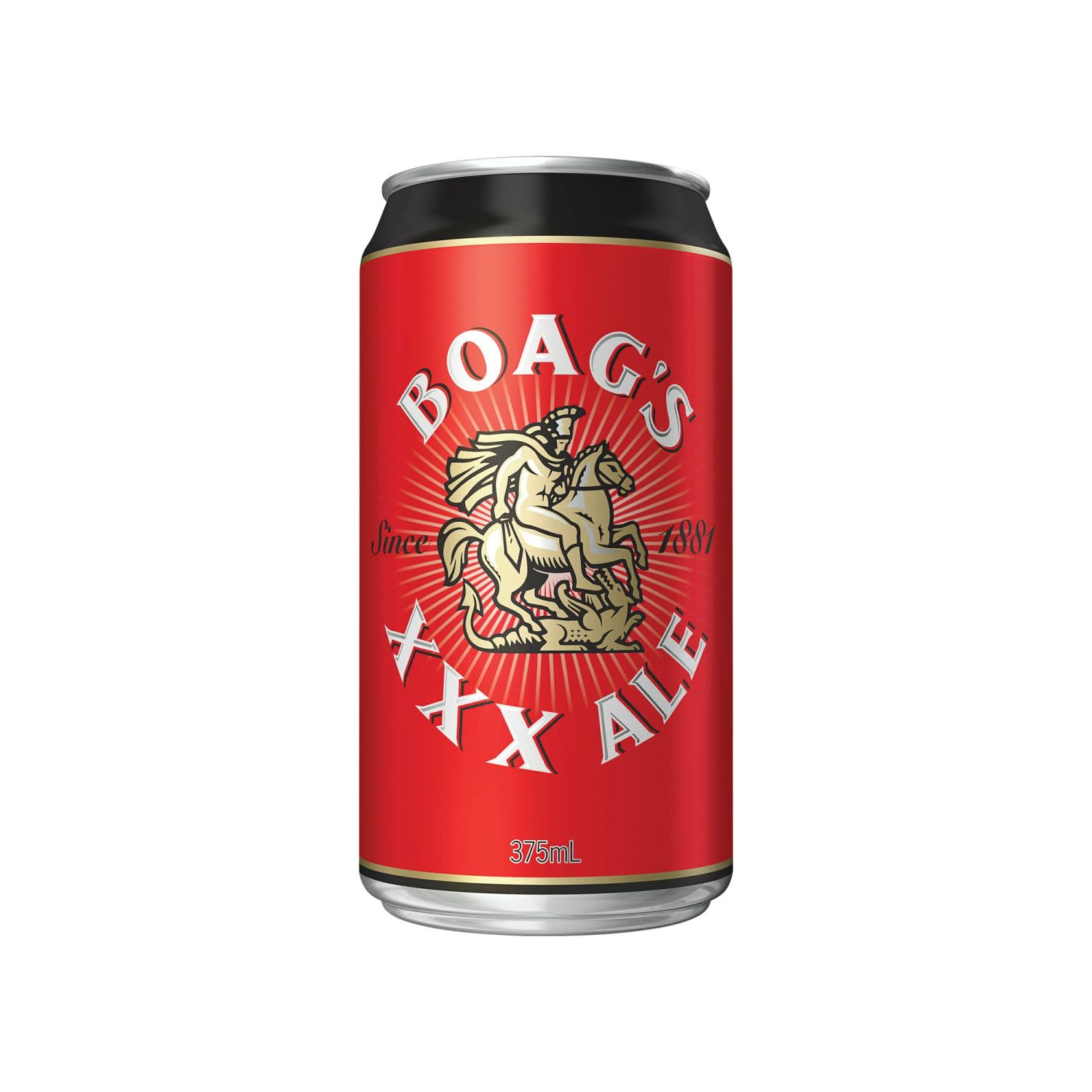 James Boag's XXX Ale Can Case 375mL 24 Pack
