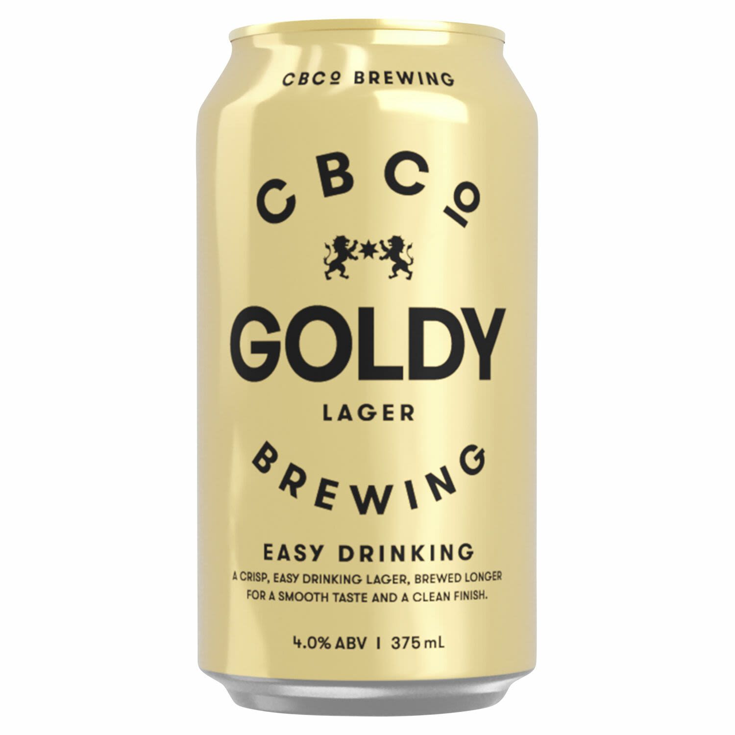 CBCo Goldy Lager Can 375mL