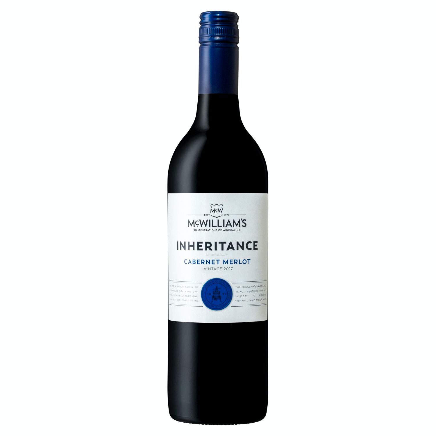 McWilliams Inheritance Cabernet Merlot 750mL Bottle