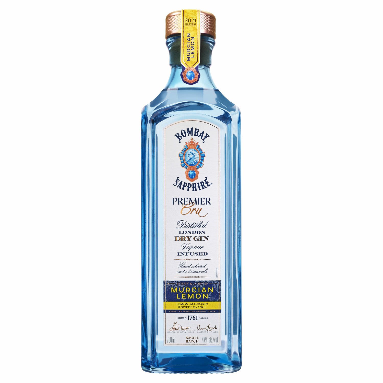 Bombay Sapphire Premier Cru Gin 700mL Bottle