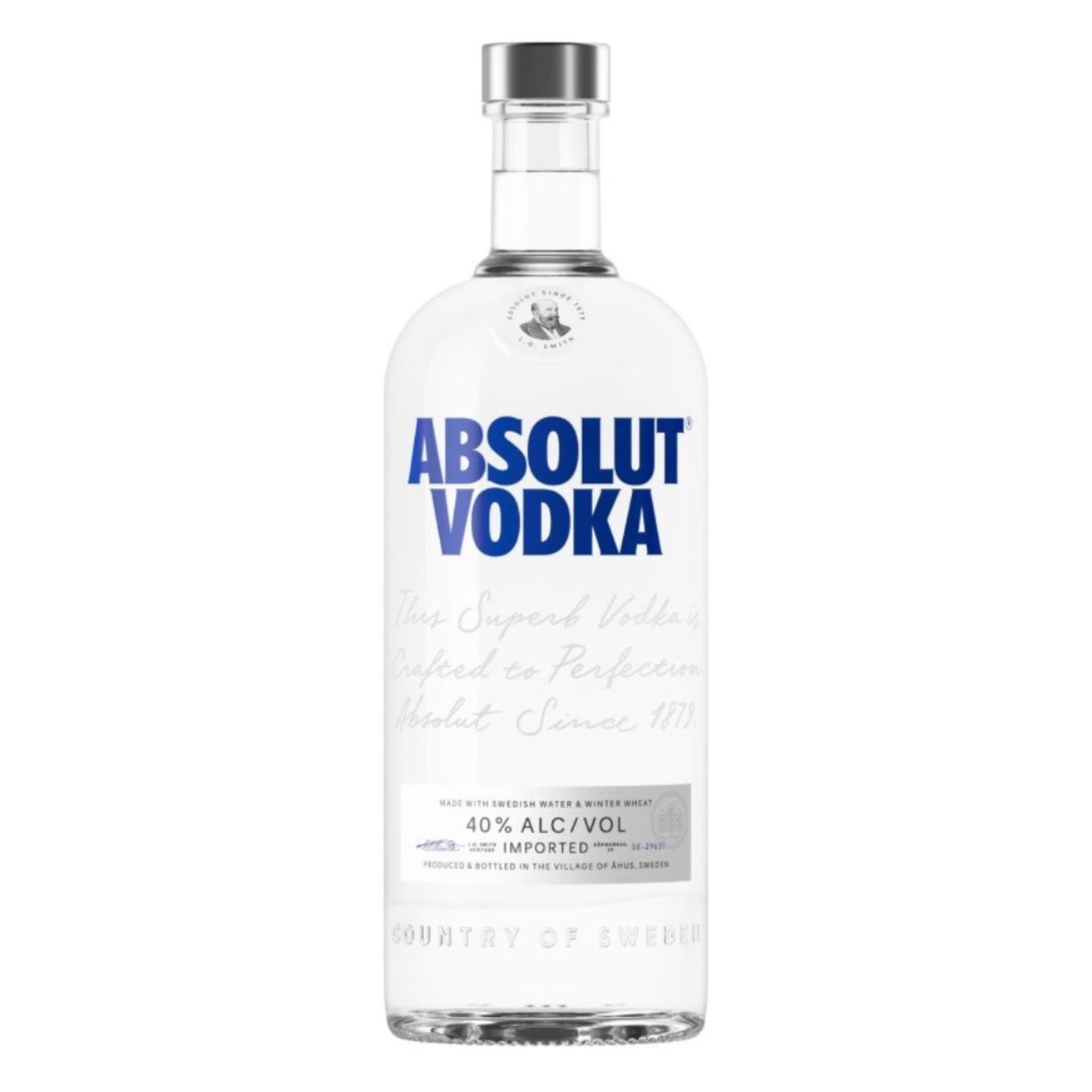 Absolut Absolut Vodka 1L Bottle, 1 Litre 