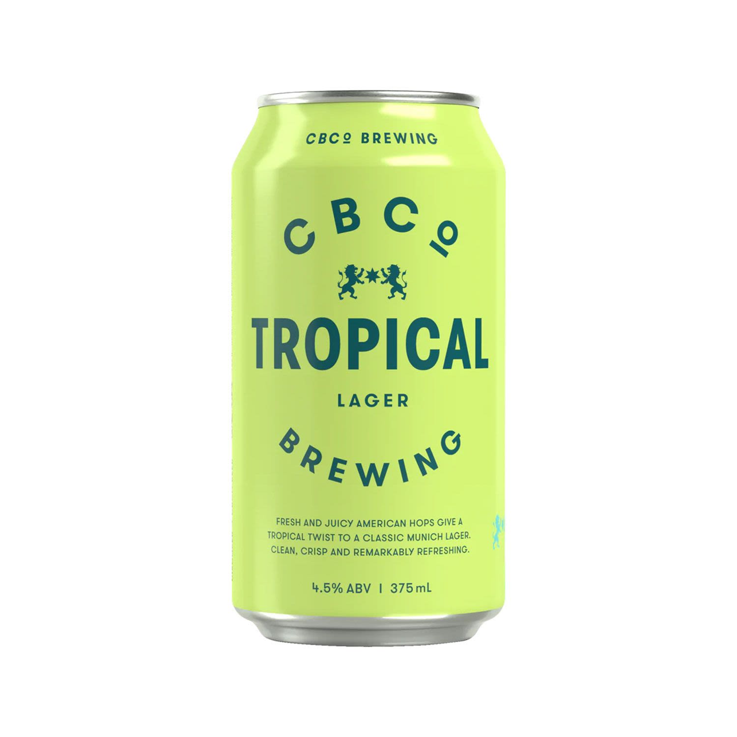 CBCo Tropical Lager Can 375mL 24 Pack