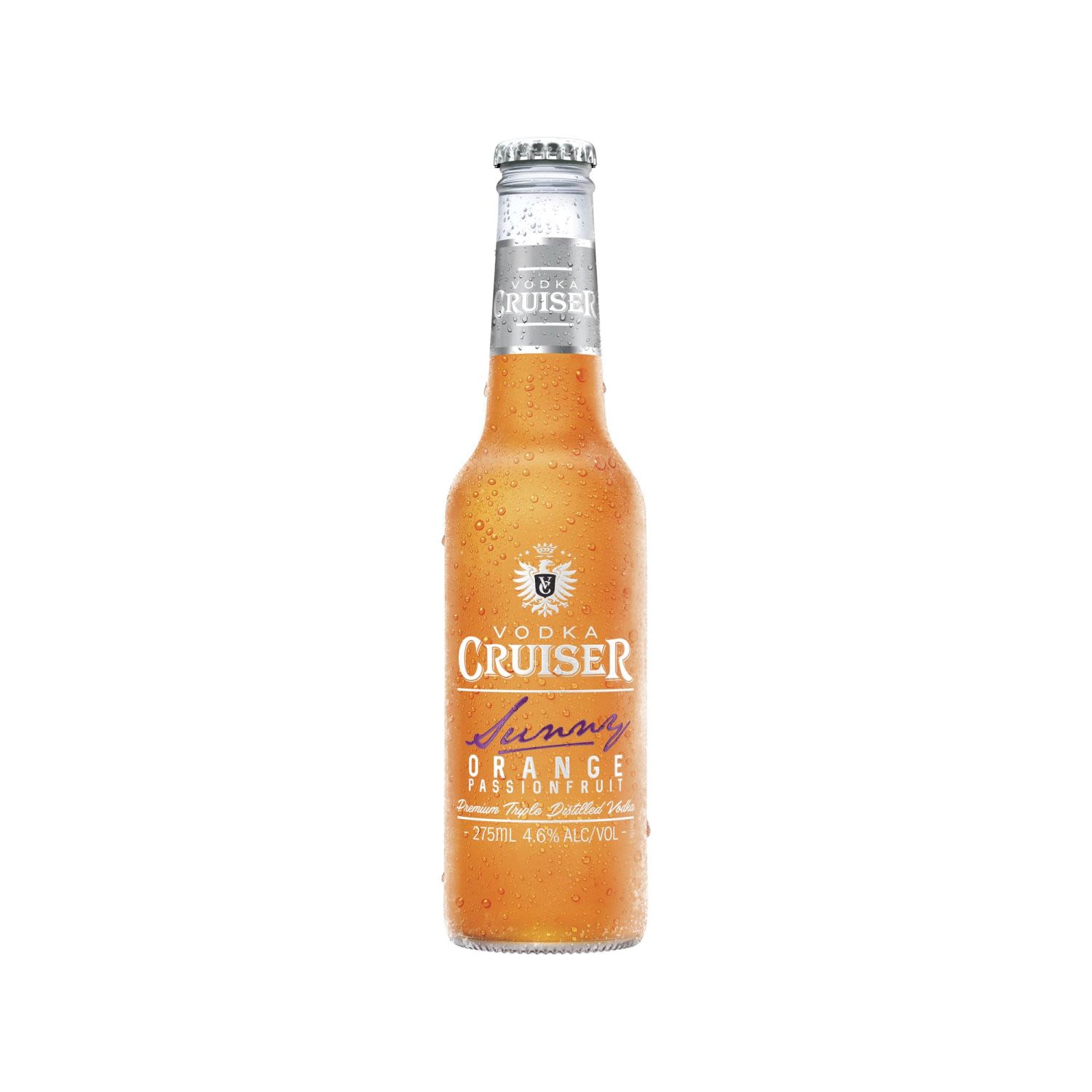 Vodka Cruiser Sunny Orange & Passionfruit Bottle 275mL