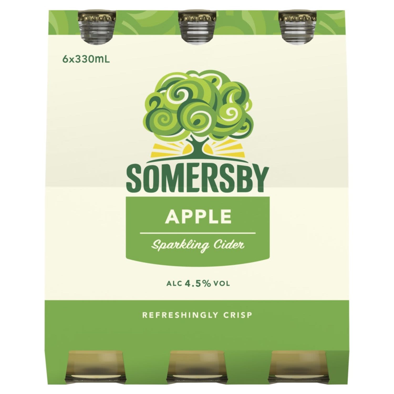 Somersby Apple Cider Bottle 330mL 6 Pack