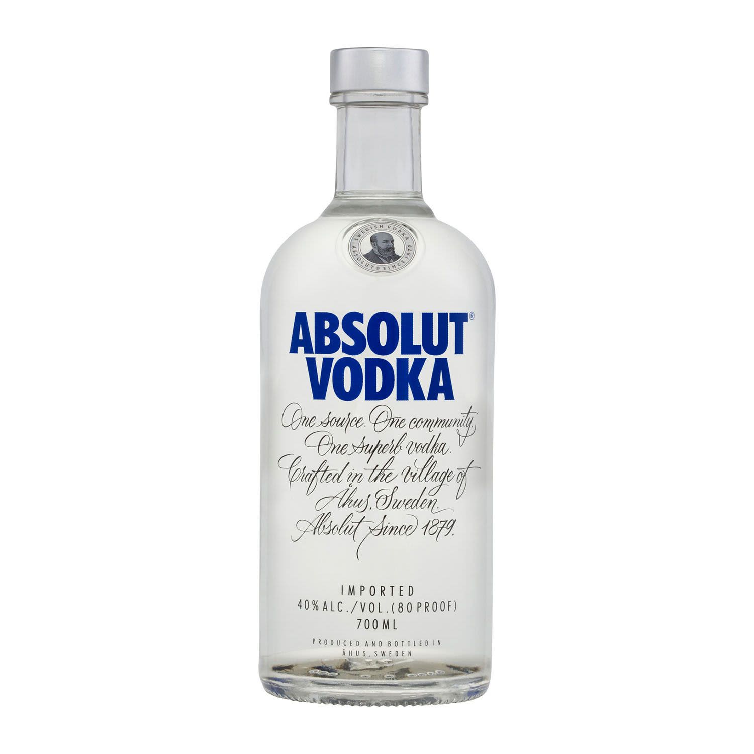 Absolut Absolut Vodka 700mL Bottle, 700 Millilitre 