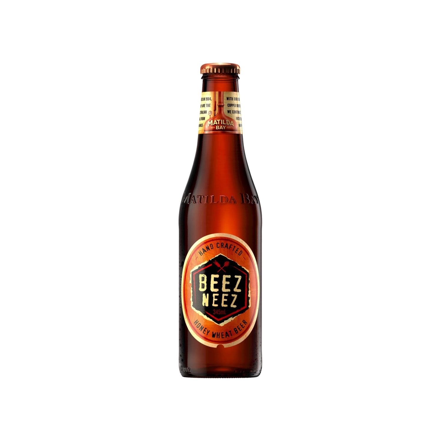 Matilda Bay Beez Neez Honey Wheat Beer 345mL Bottle