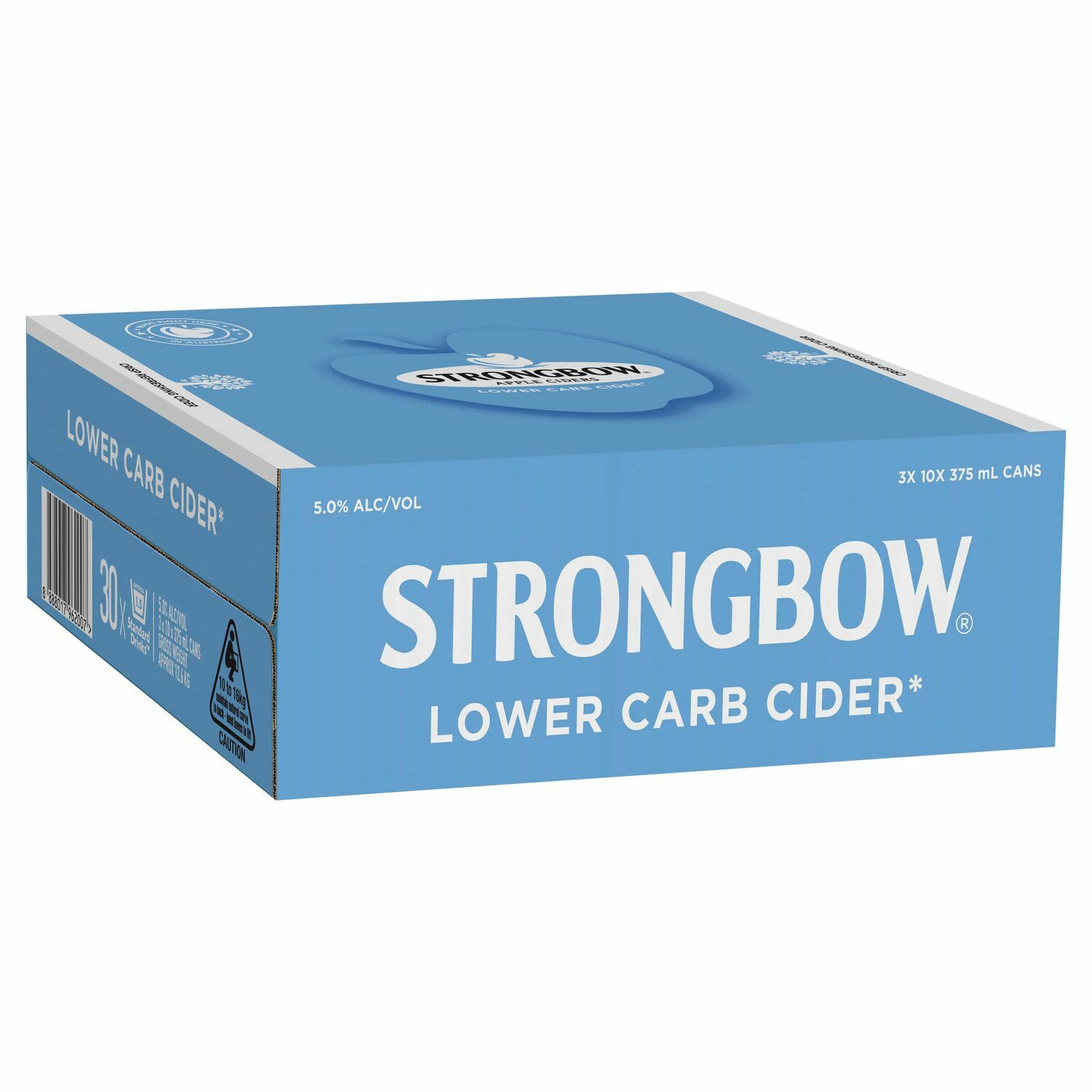 Strongbow Lower Carb Cider Can 375mL 3x10 Pack