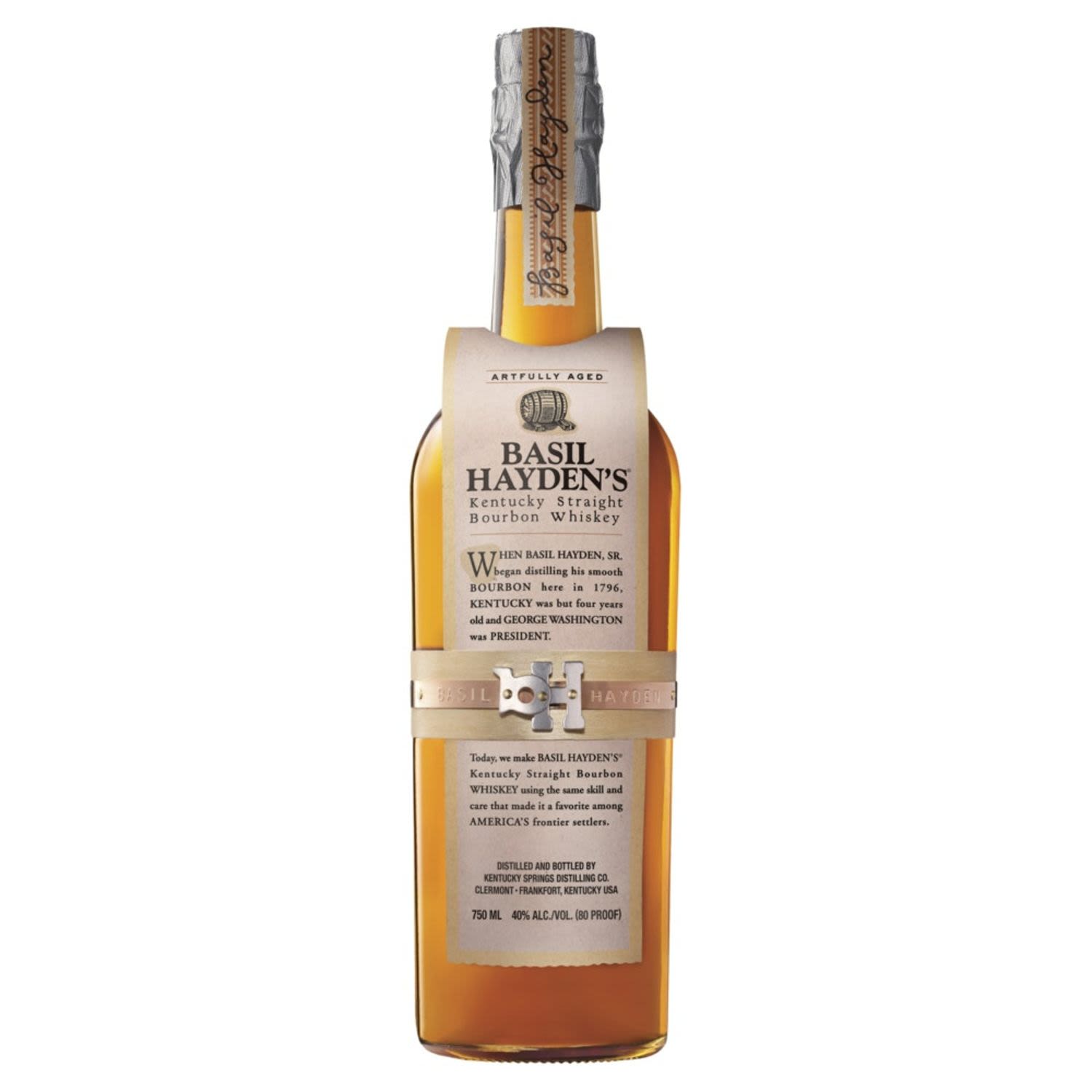 Basil Hayden's Kentucky Straight Bourbon Whiskey 750mL Bottle