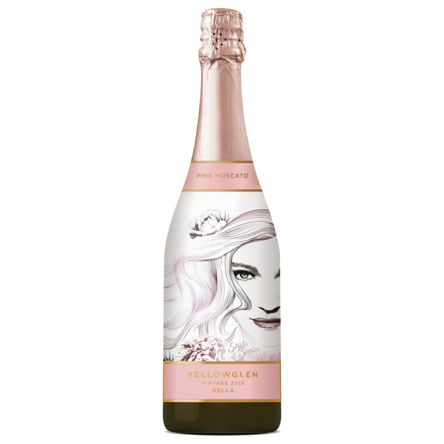 Yellowglen Bella Pink Moscato 750mL Bottle