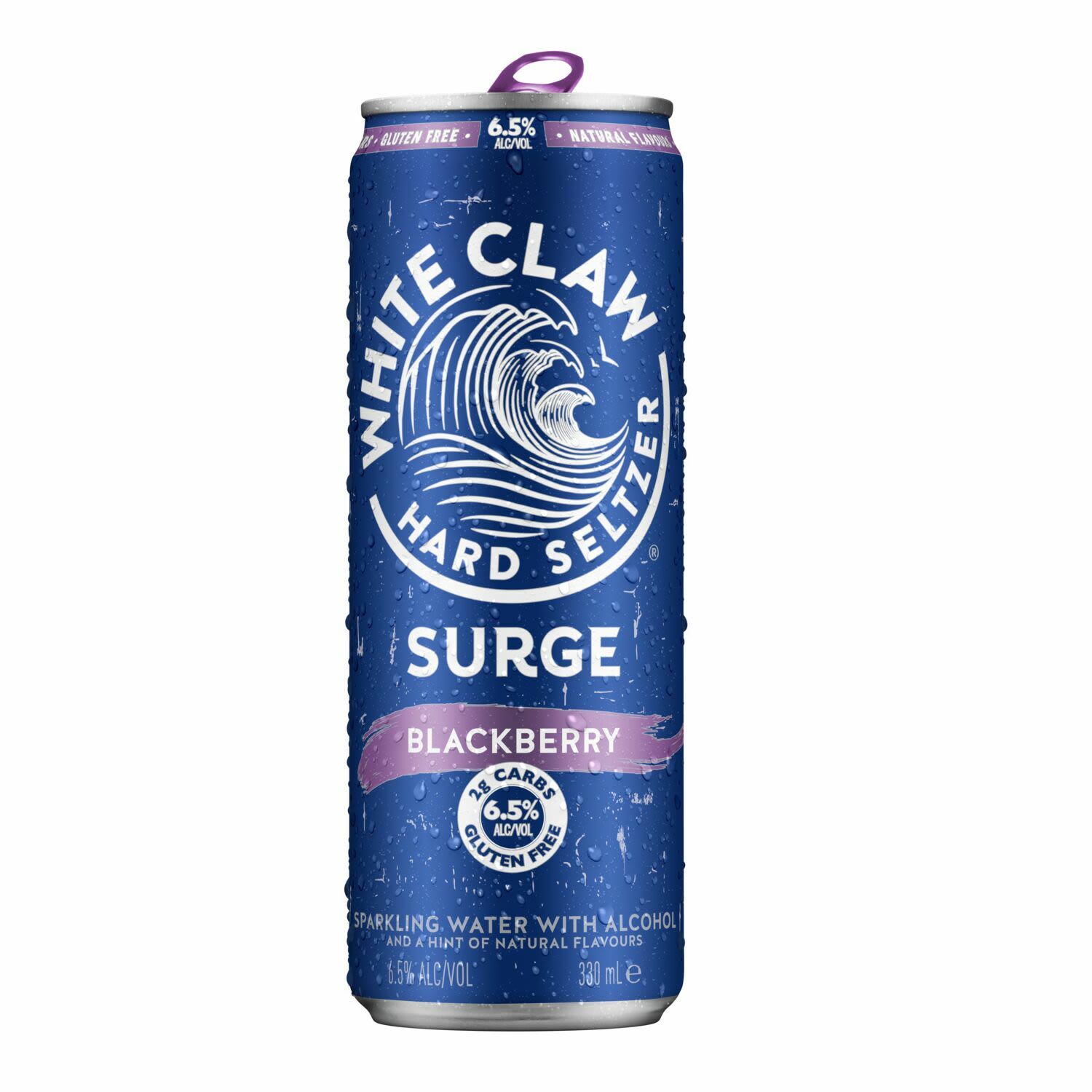 White Claw Hard Seltzer Surge Blackberry Can 330mL