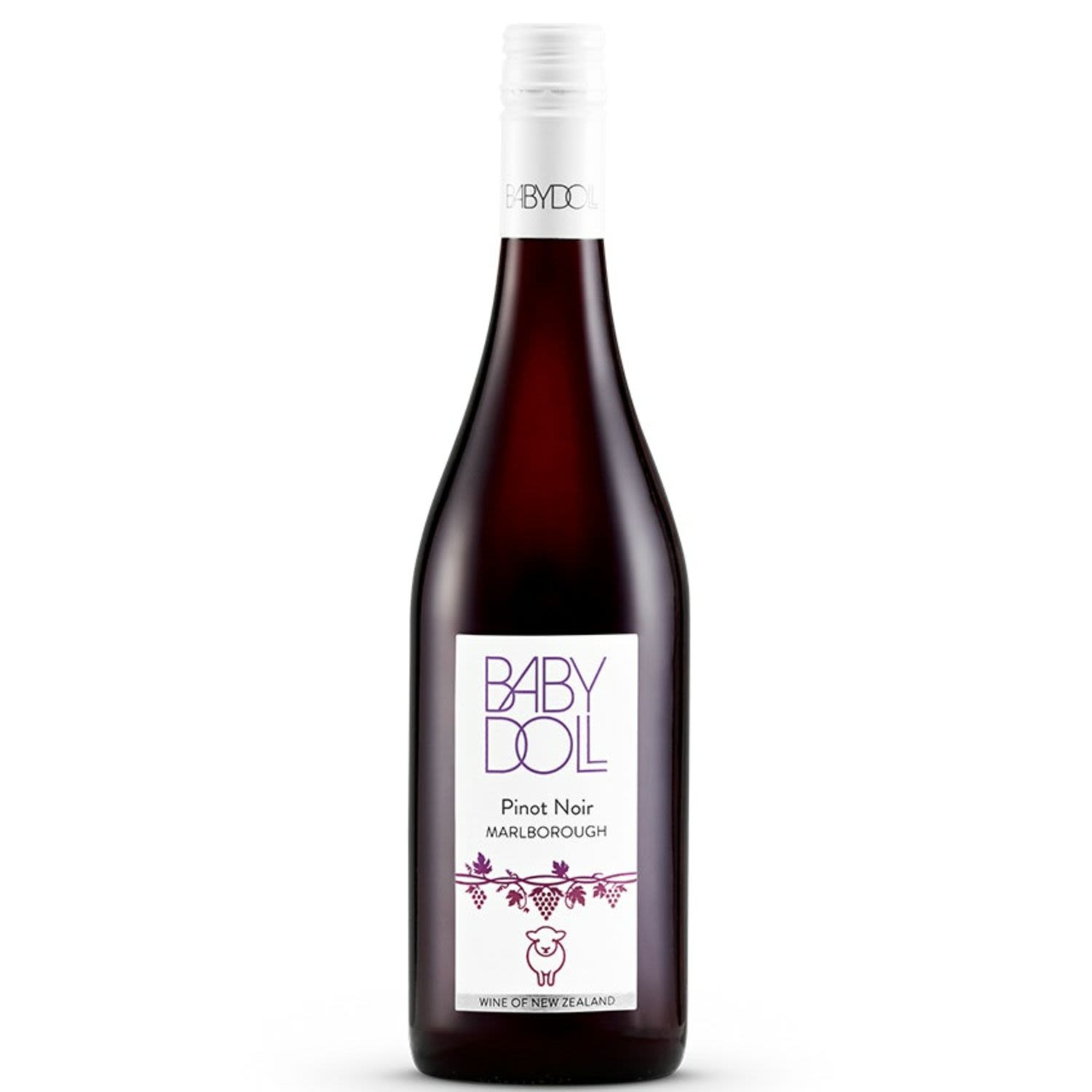 Babydoll Marlborough Pinot Noir 750mL Bottle