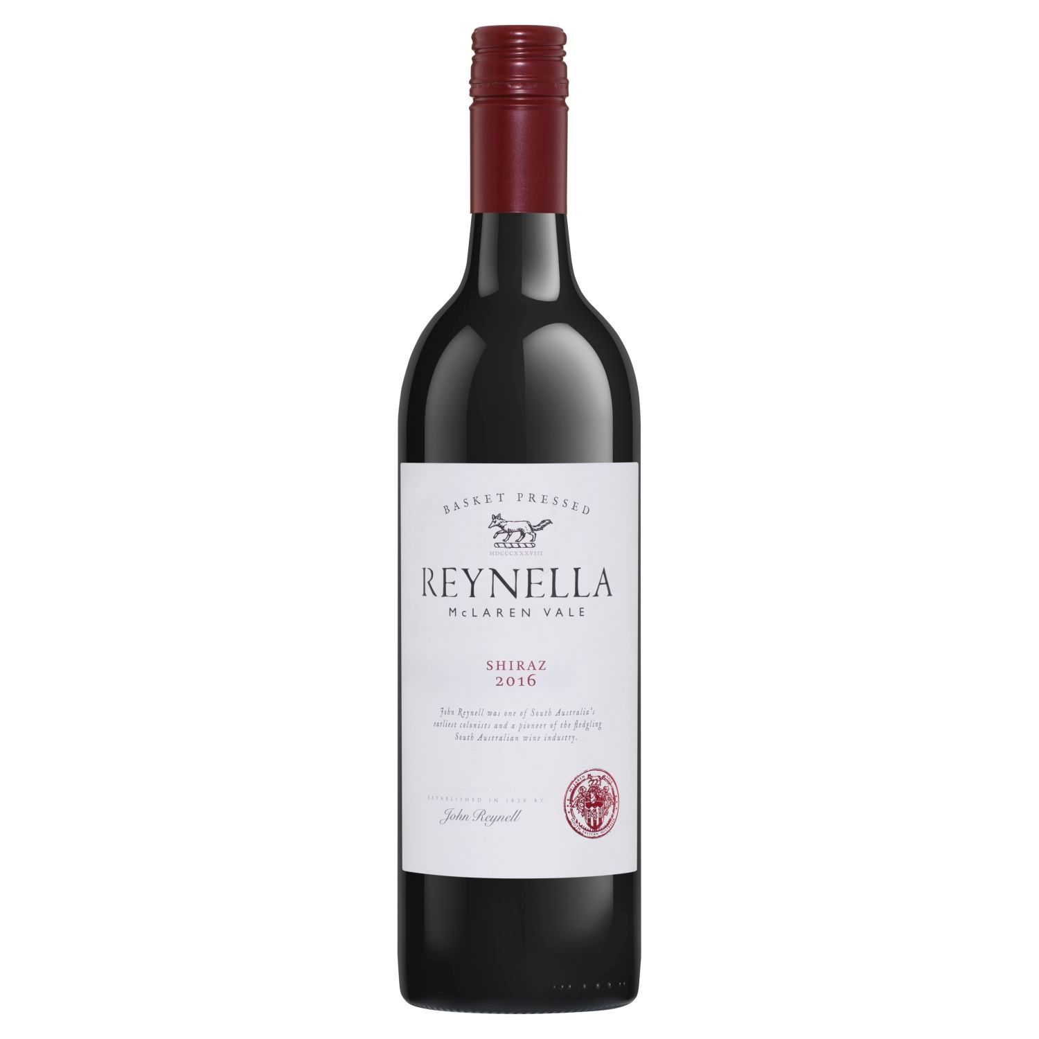 Reynella Basket Pressed Shiraz 750mL Bottle