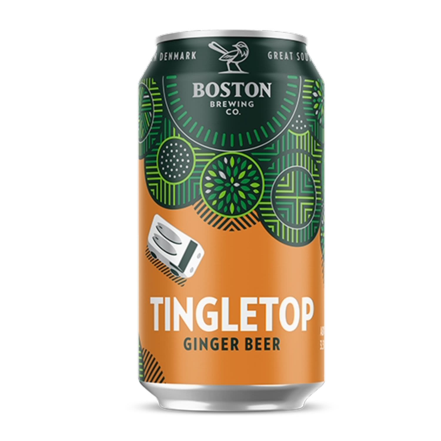 Boston Brewing Ginger Beer Can 375mL 6 Pack