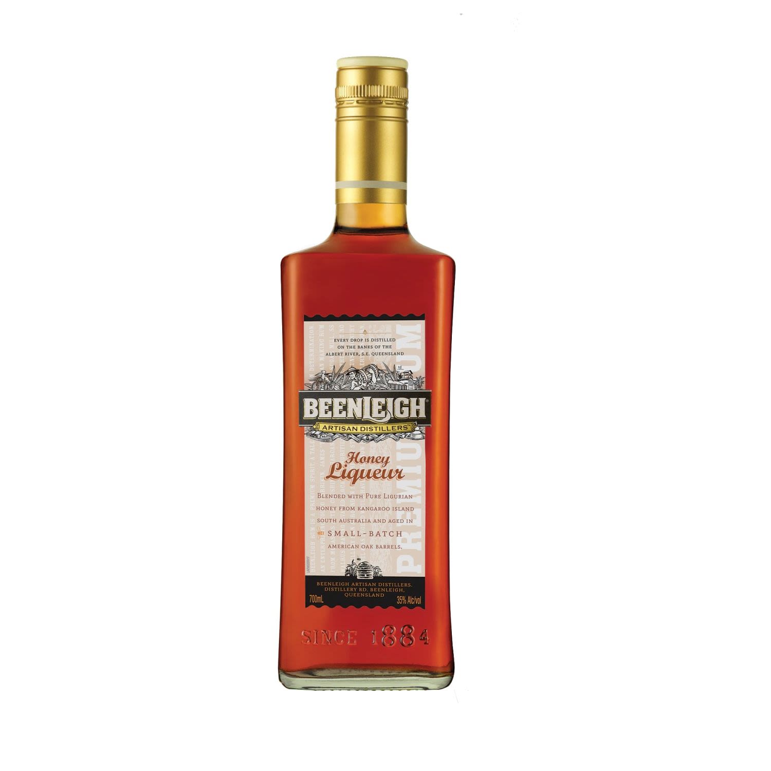 Beenleigh Honey & Dark Rum 700mL Bottle