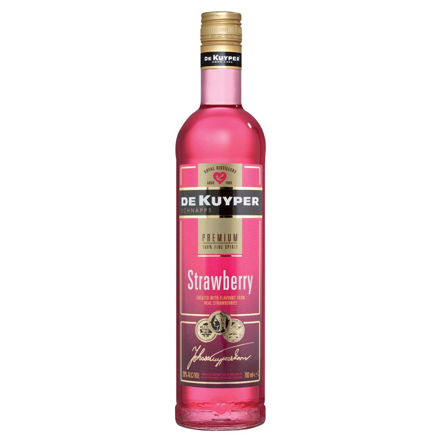 De Kuyper Strawberry Schnapps 700mL Bottle