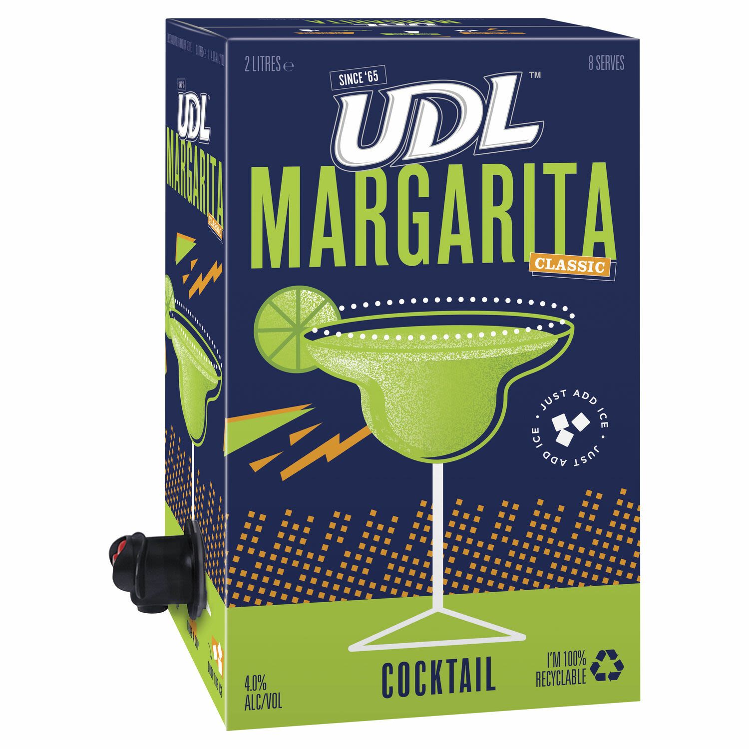 UDL Cocktails Classic Margarita Cask 2L