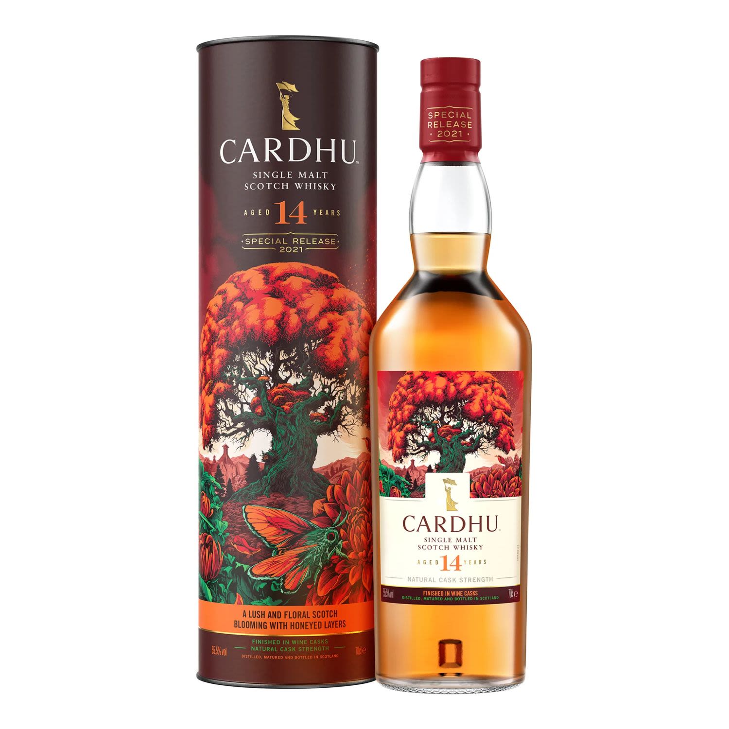 Cardhu 14 Year Old 2021 Special Release Single Malt Scotch Whiskey 700mL Bottle